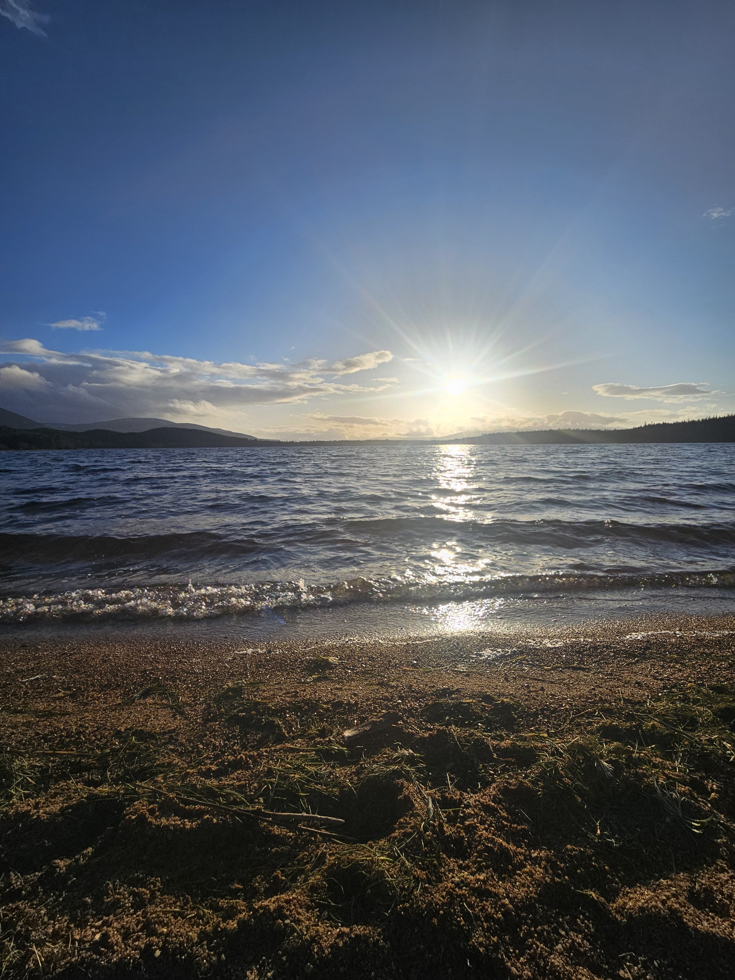 Camping in Glenmore, Scotland