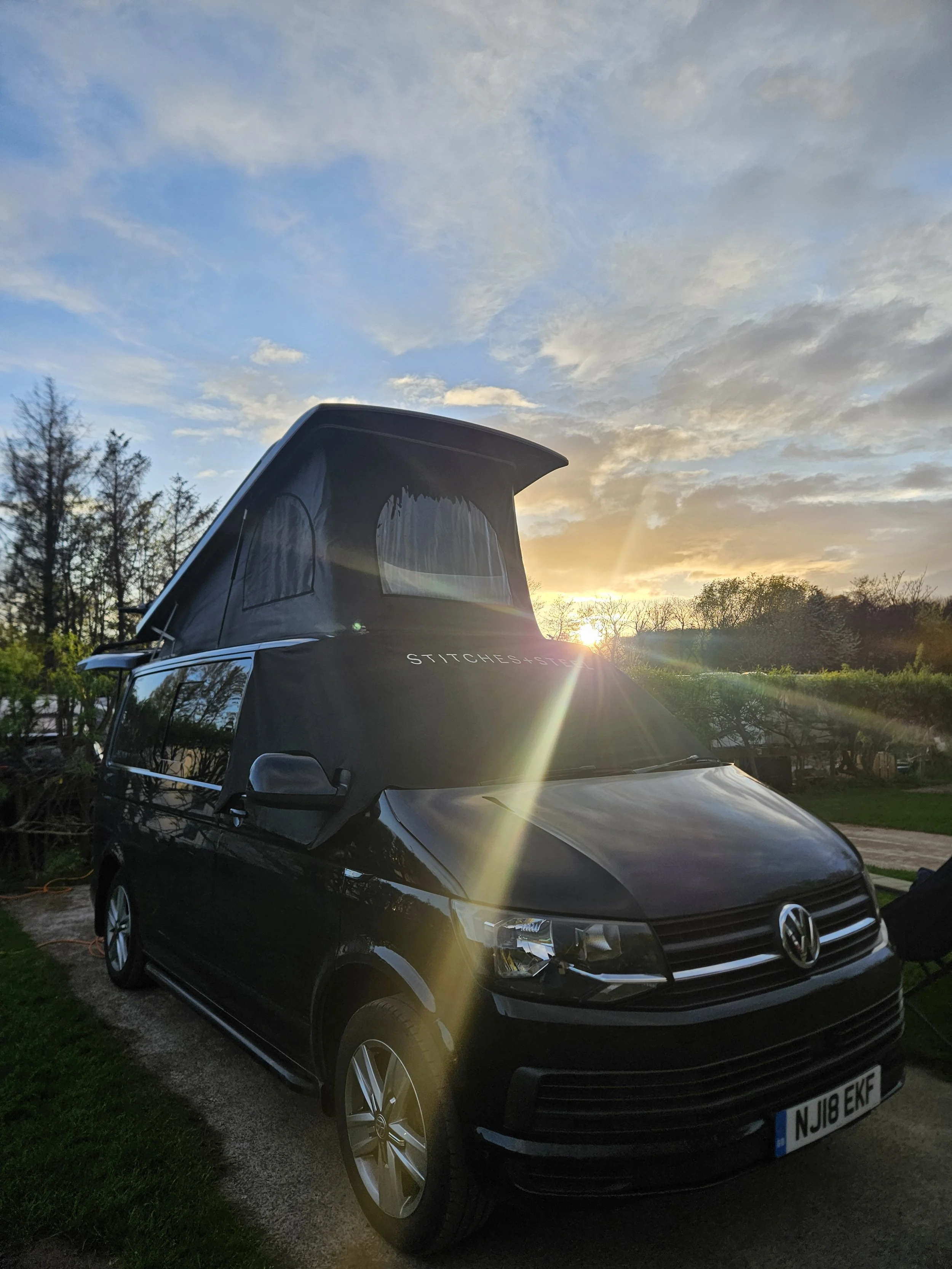 Budle Bay Campsite and another visit to Alnwick Castle