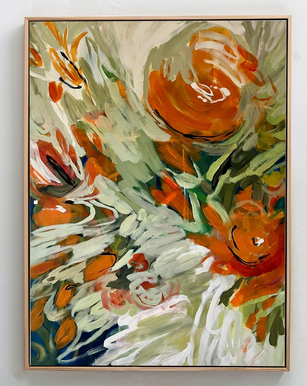 Wild Tulip No.3_Acrylic on Canvas_Framed_KylieHuttonHerman.jpg