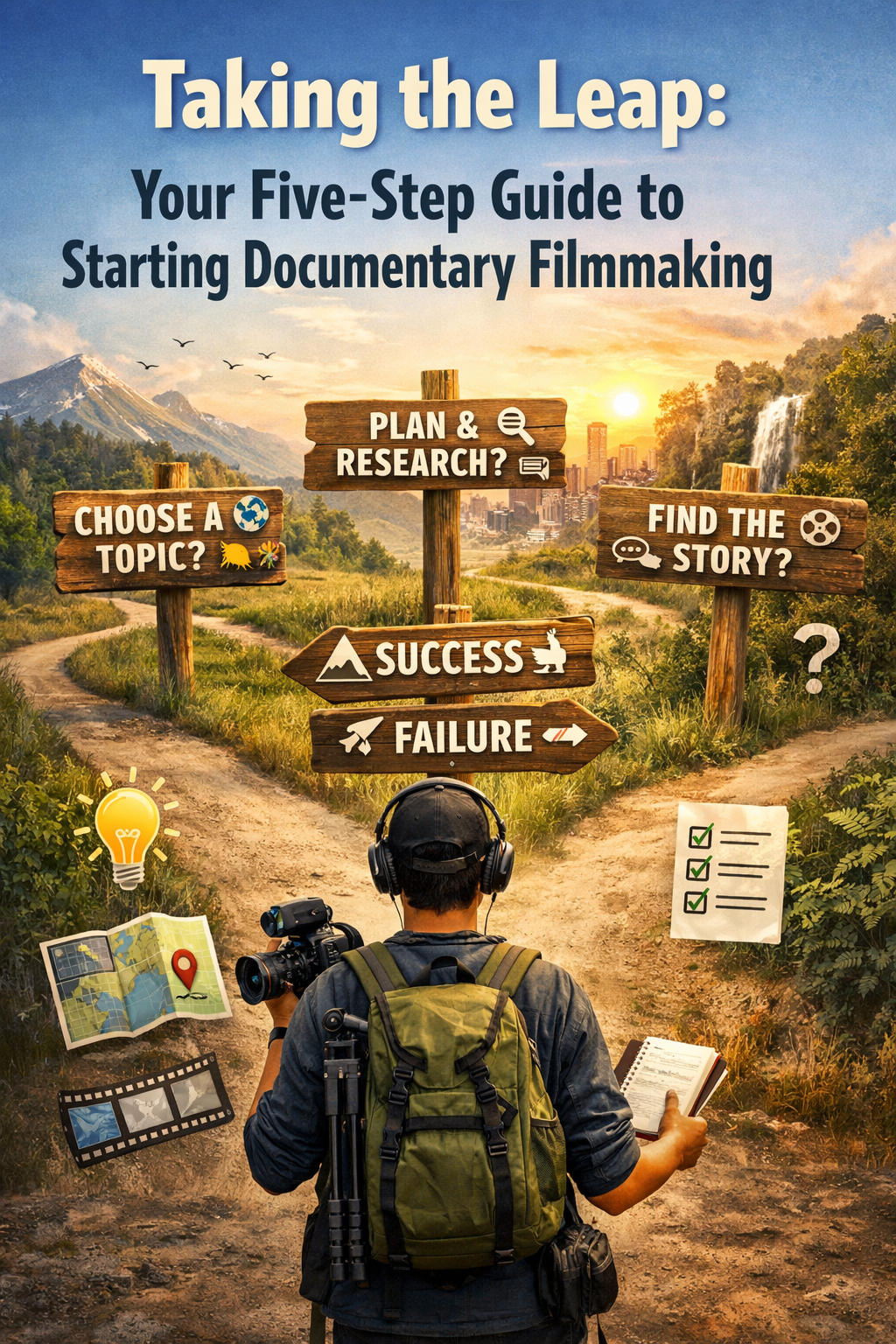 Taking the Leap: Your Five-Step Guide to Starting Documentary Filmmaking