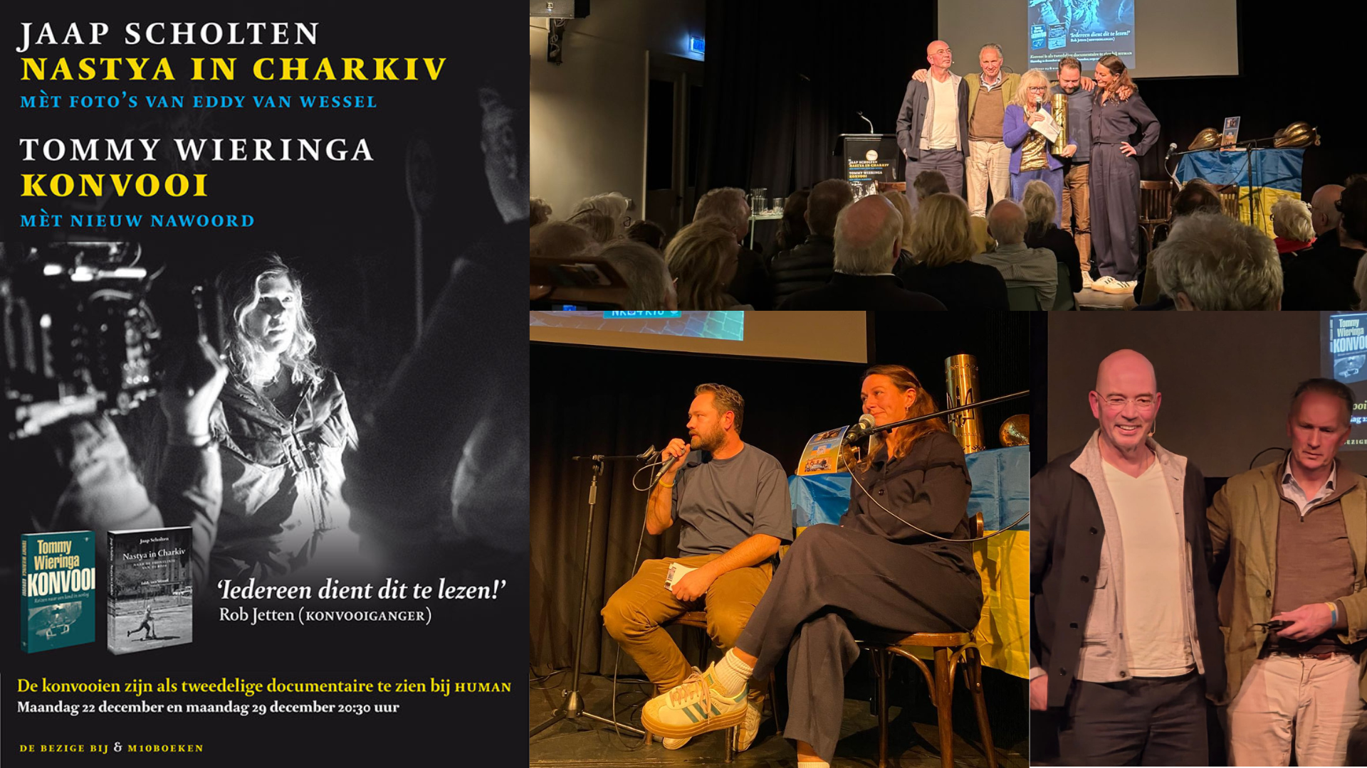 Benefietavond Protect Ukraine in deMess in Naarden