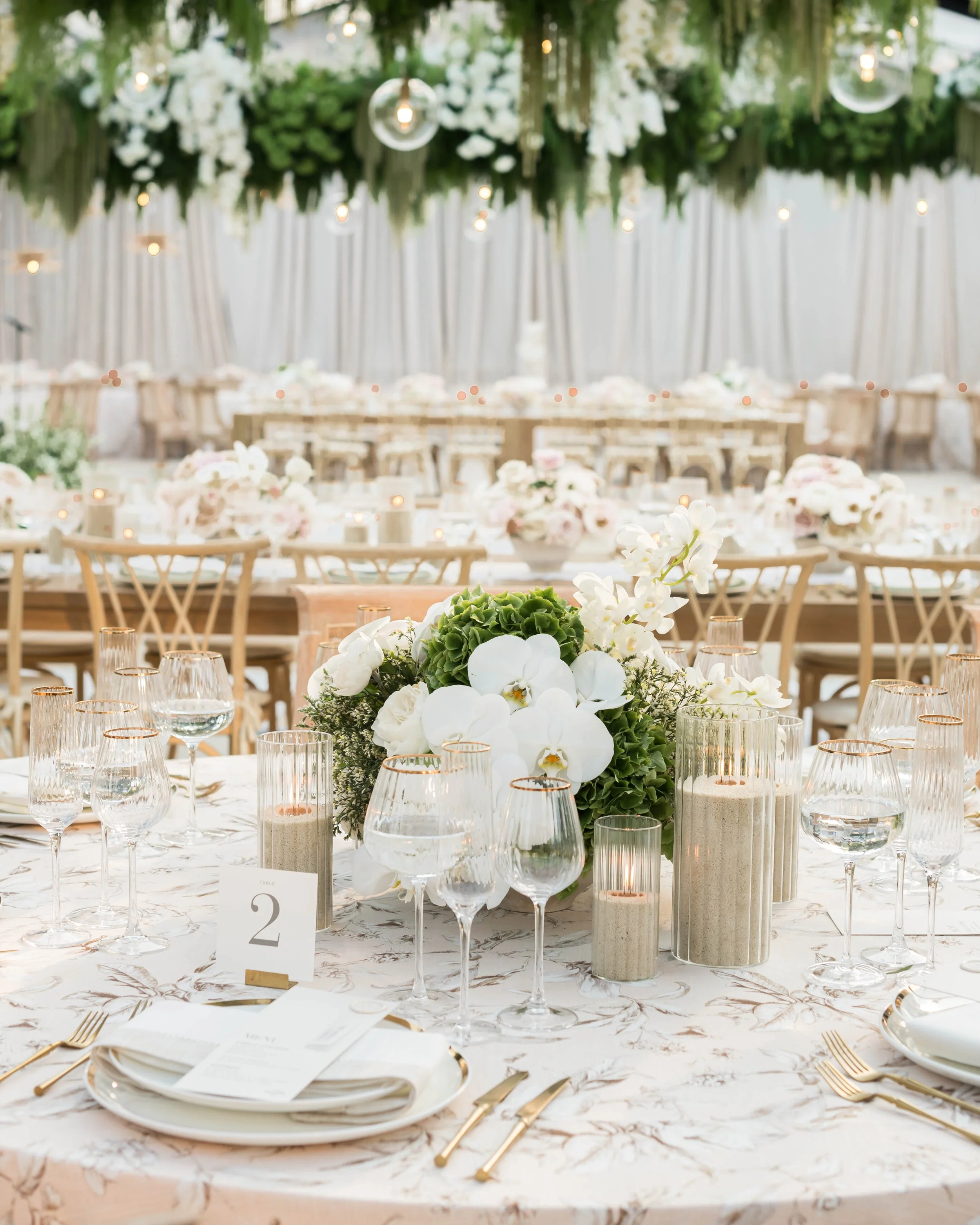 Wedding table details