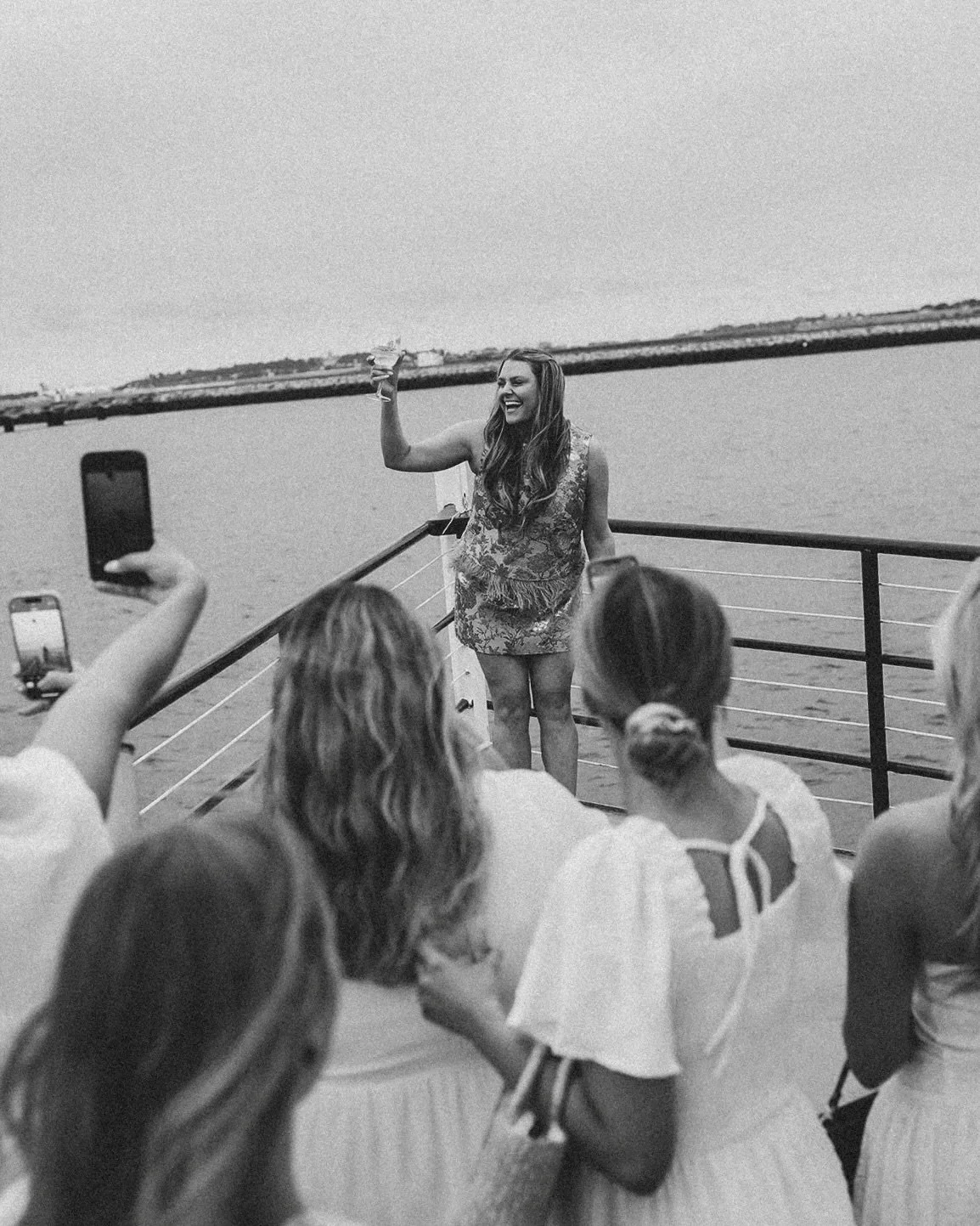 Girlhood 💁🏼&zwj;♀️

Candids from Ellie + Jack&rsquo;s welcome party boat cruise on the Boston Harbor.

#BostonBride #BostonPhotographer #Girlhood #BostonHarbor
