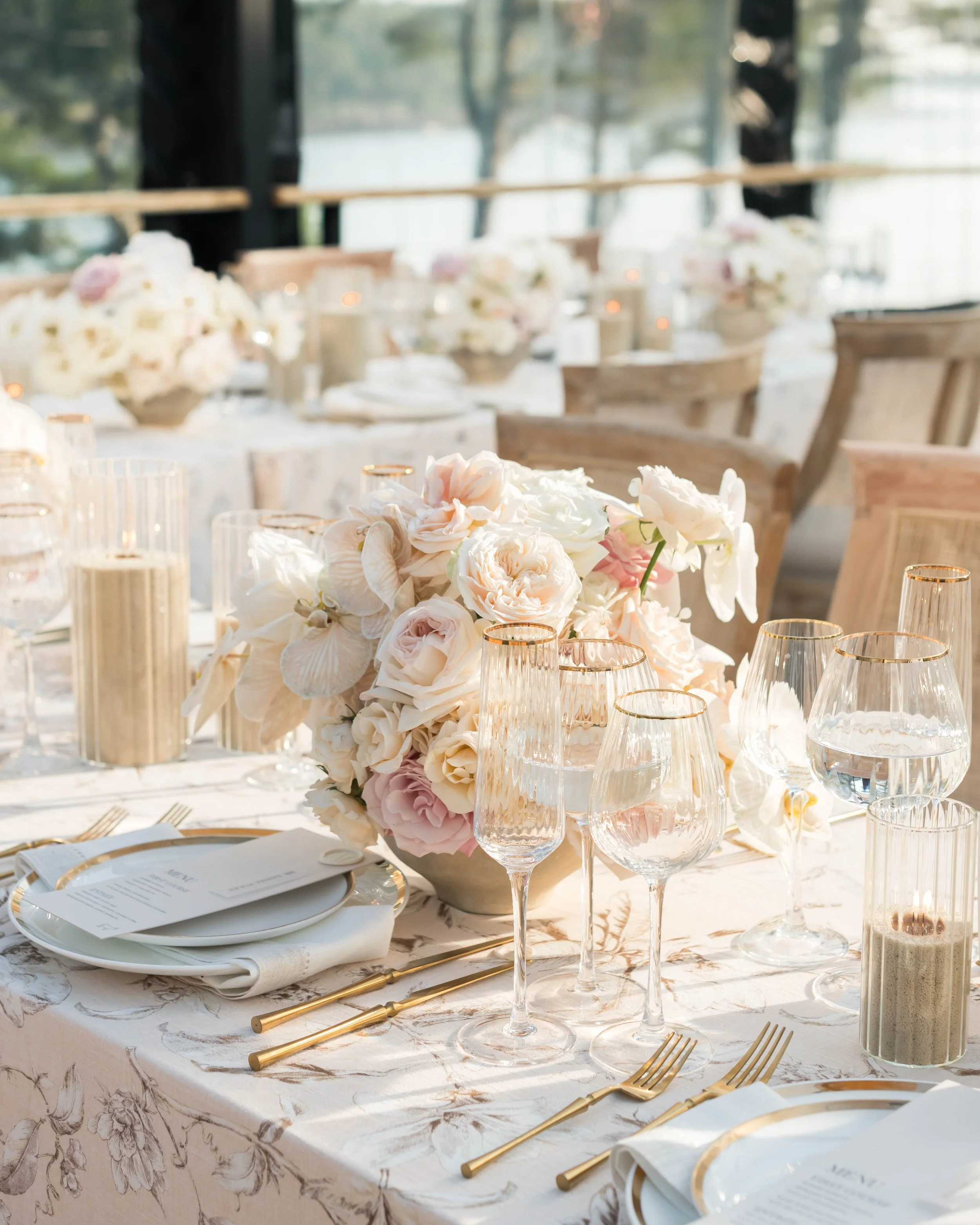 Wedding table details