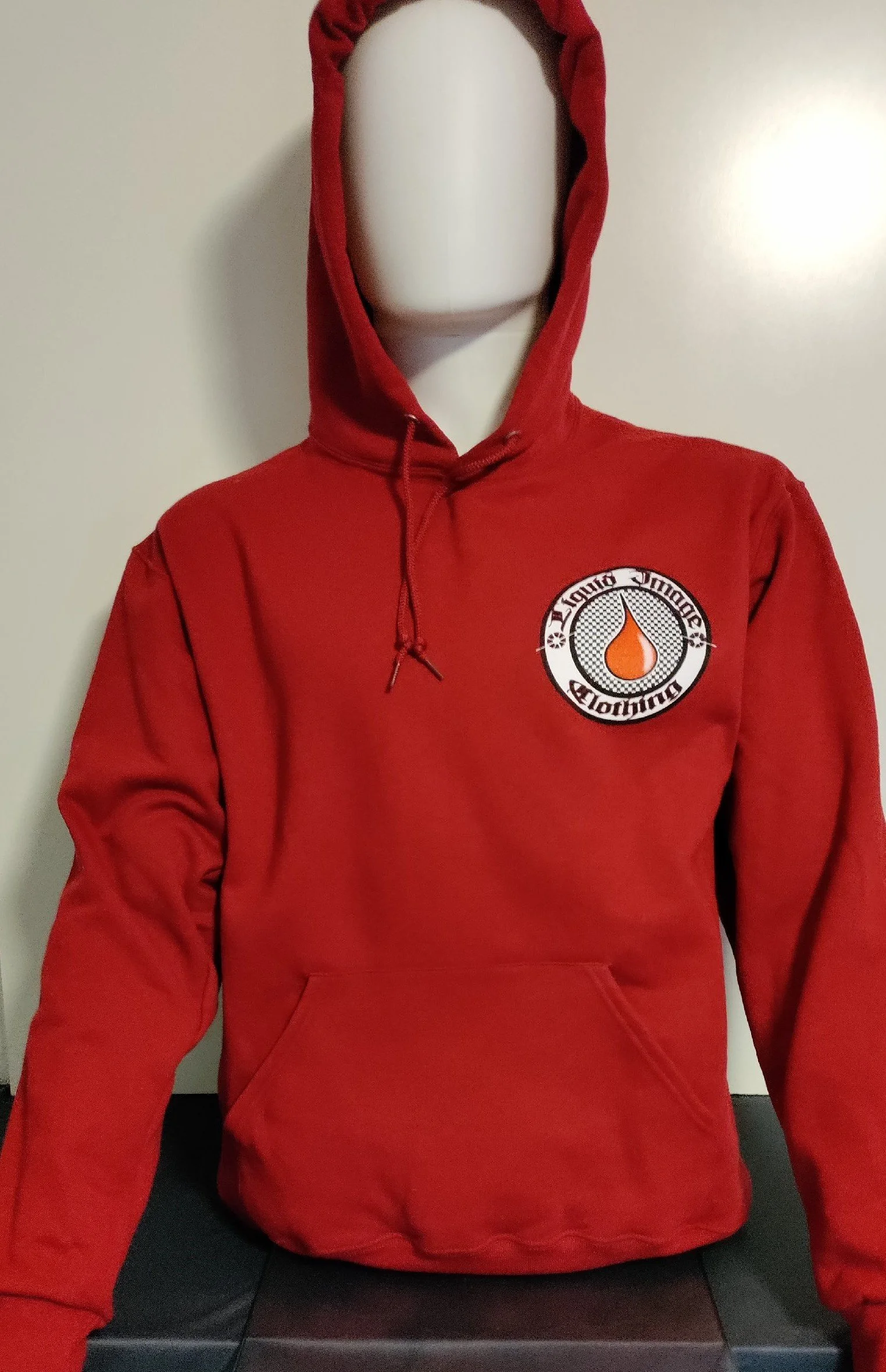Maroon Skater Hoodie