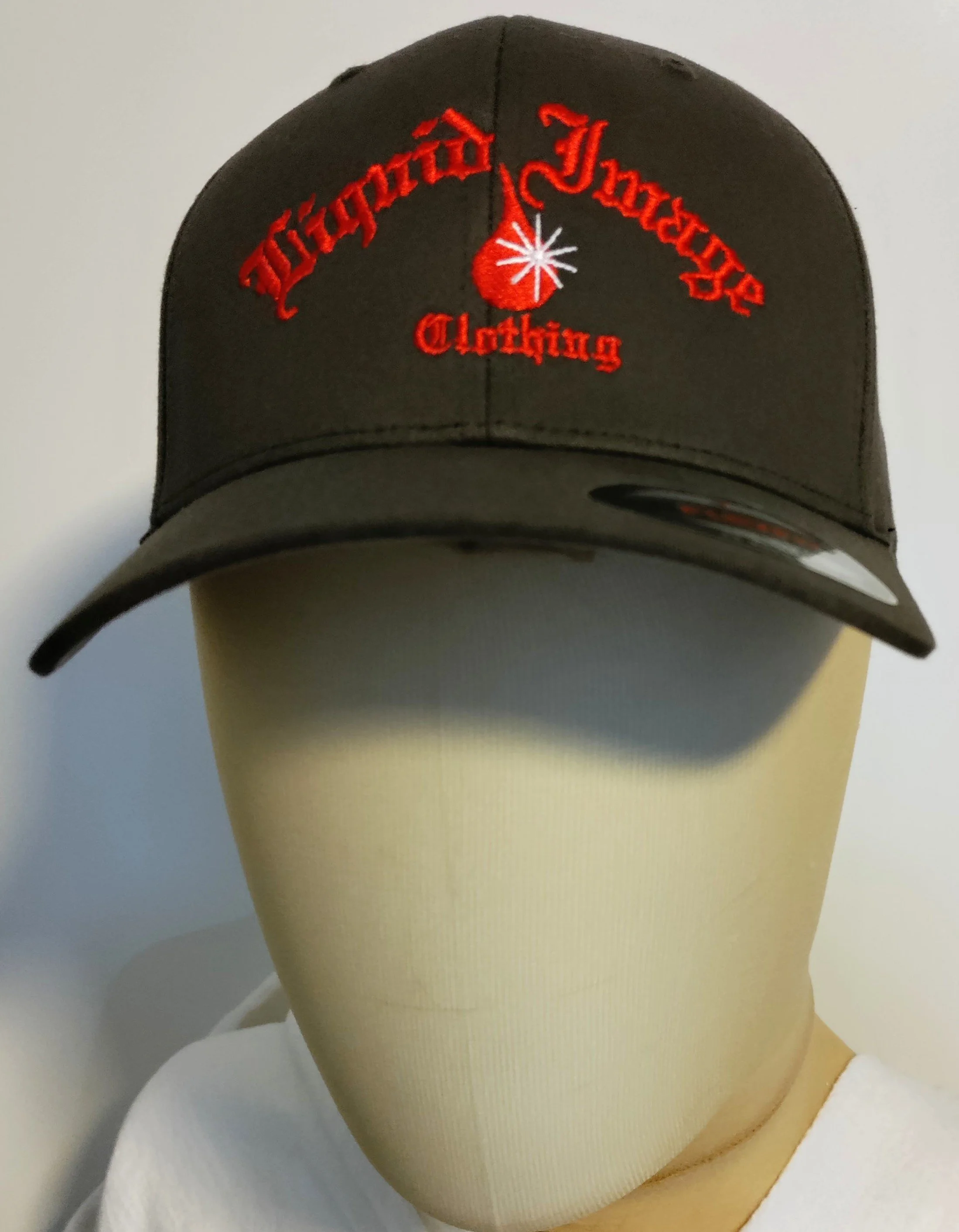 Dark Gray Embroidered Trucker Cap