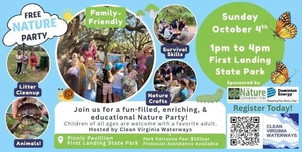 The Nature Party at First Landing State Park