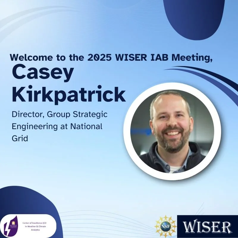 The Center for Weather Innovation and Smart Energy and Resilience (WISER) is a partnership between the University at Albany and the University of Connecticut.