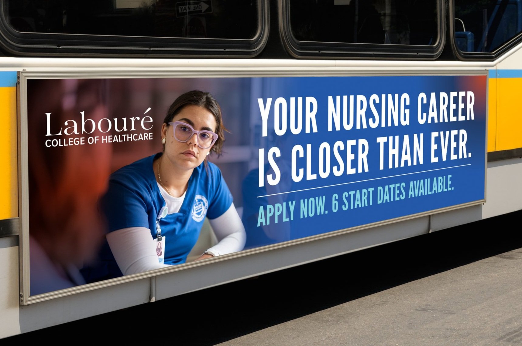 Labouré Transit Ad Campaign