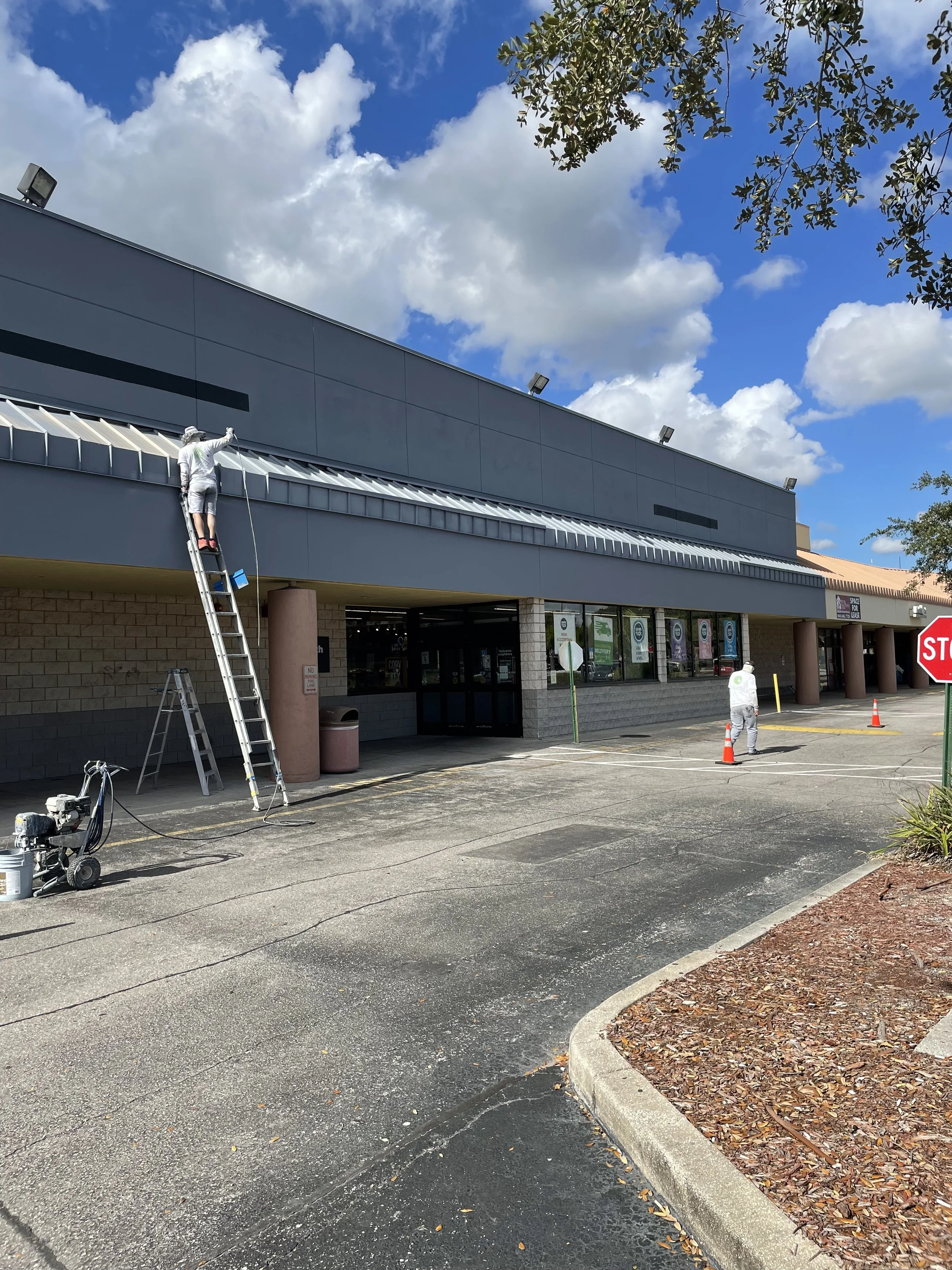 Save-A-Lot Exterior Repaint