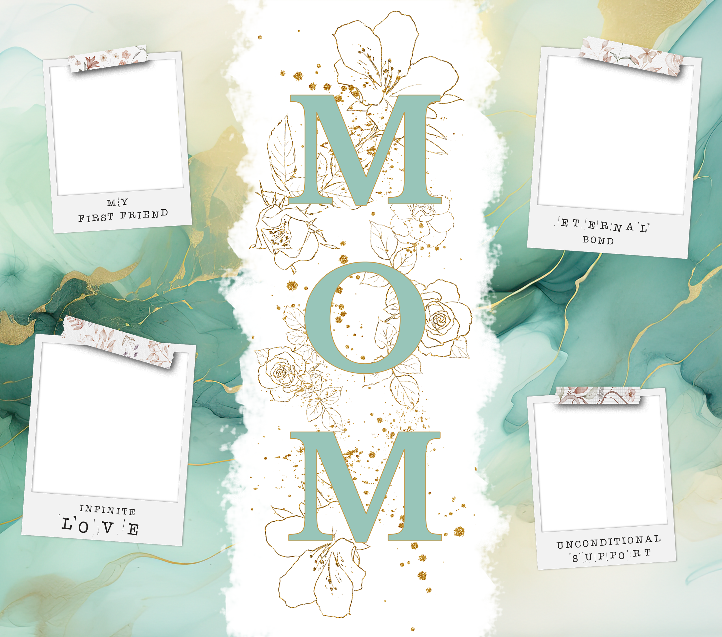 Green Foto Frame Tumbler Wrap.png