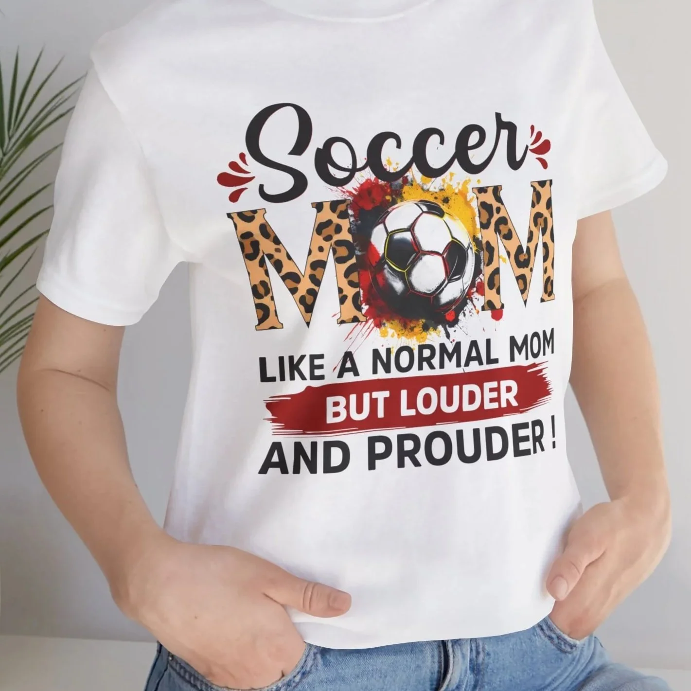 Proud Soccer Mom - Free shipping