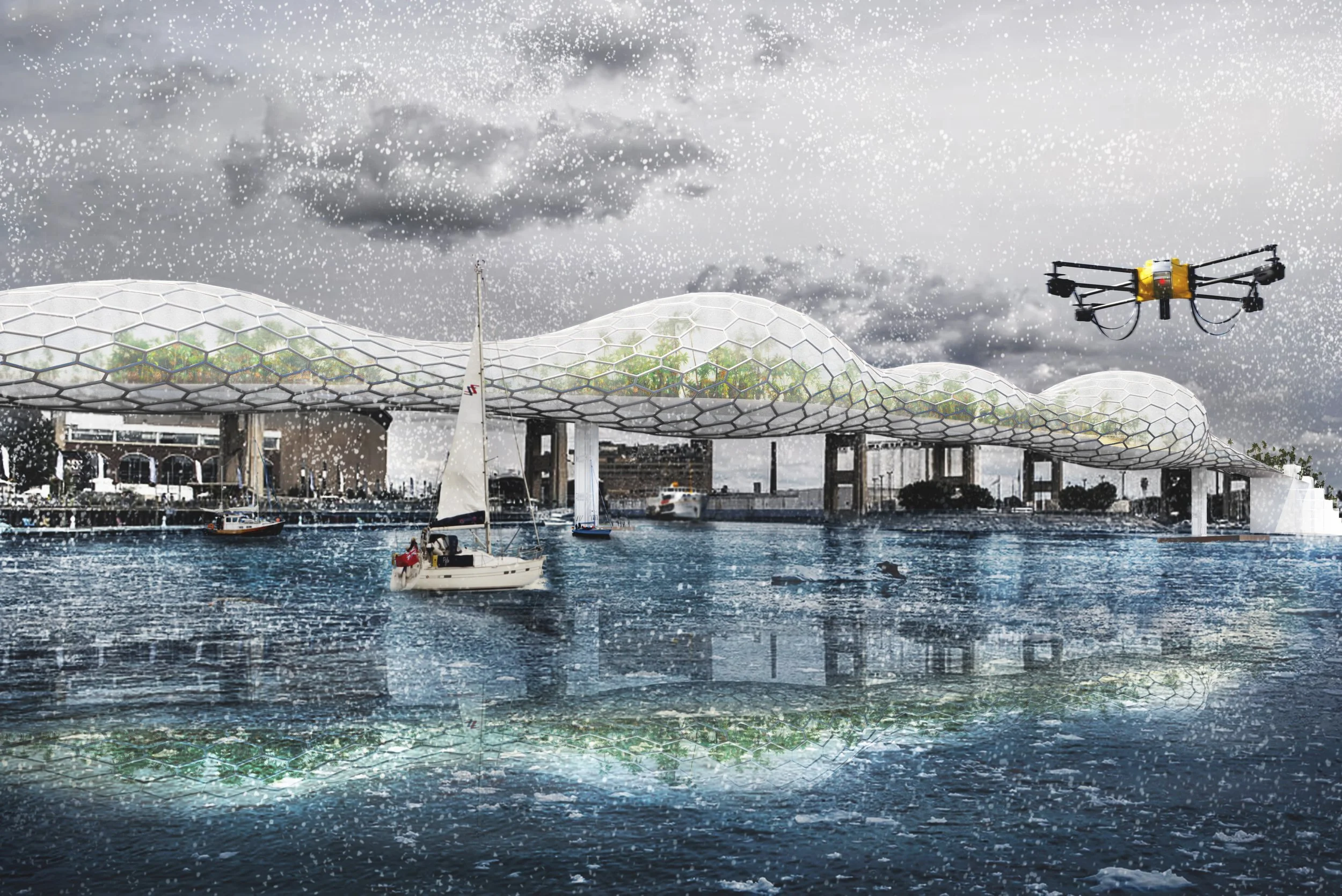 Buffalo Skyway / Botanical Gardens, Linear Themepark and Destination / Competition / Buffalo, New York