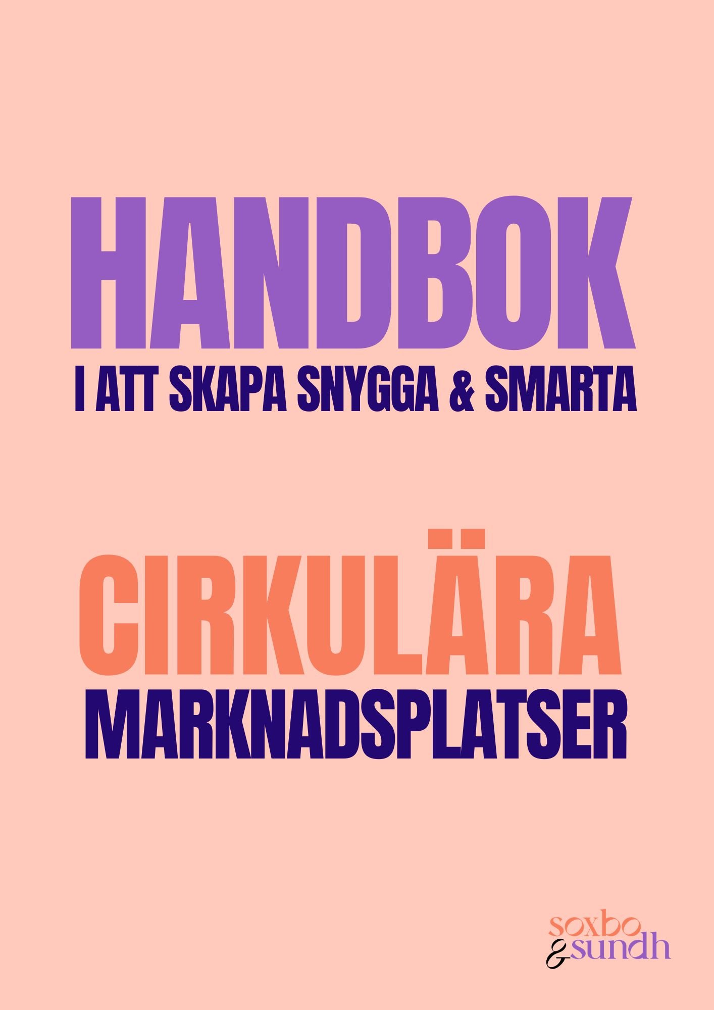 Digital handbok om cirkulära marknadsplatser