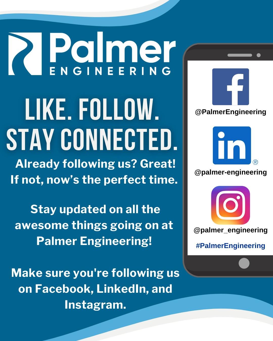 If you&rsquo;re already following us, thanks - we appreciate you! If not, now&rsquo;s the perfect time to hit follow and stay connected with Palmer Engineering in the year ahead.

#PalmerEngineering #EngineeringLife #YearEnd #LookingAhead