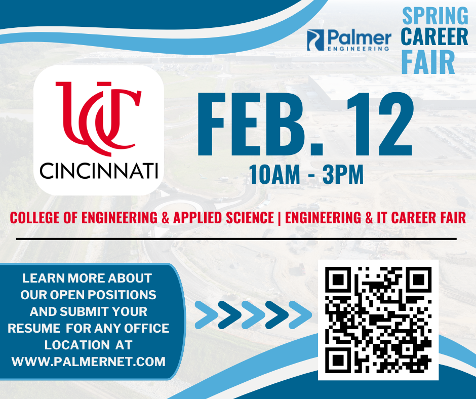 Palmer Engineering Joins Upcoming Engineering &amp; IT Career Fair at the University of Cincinnati
