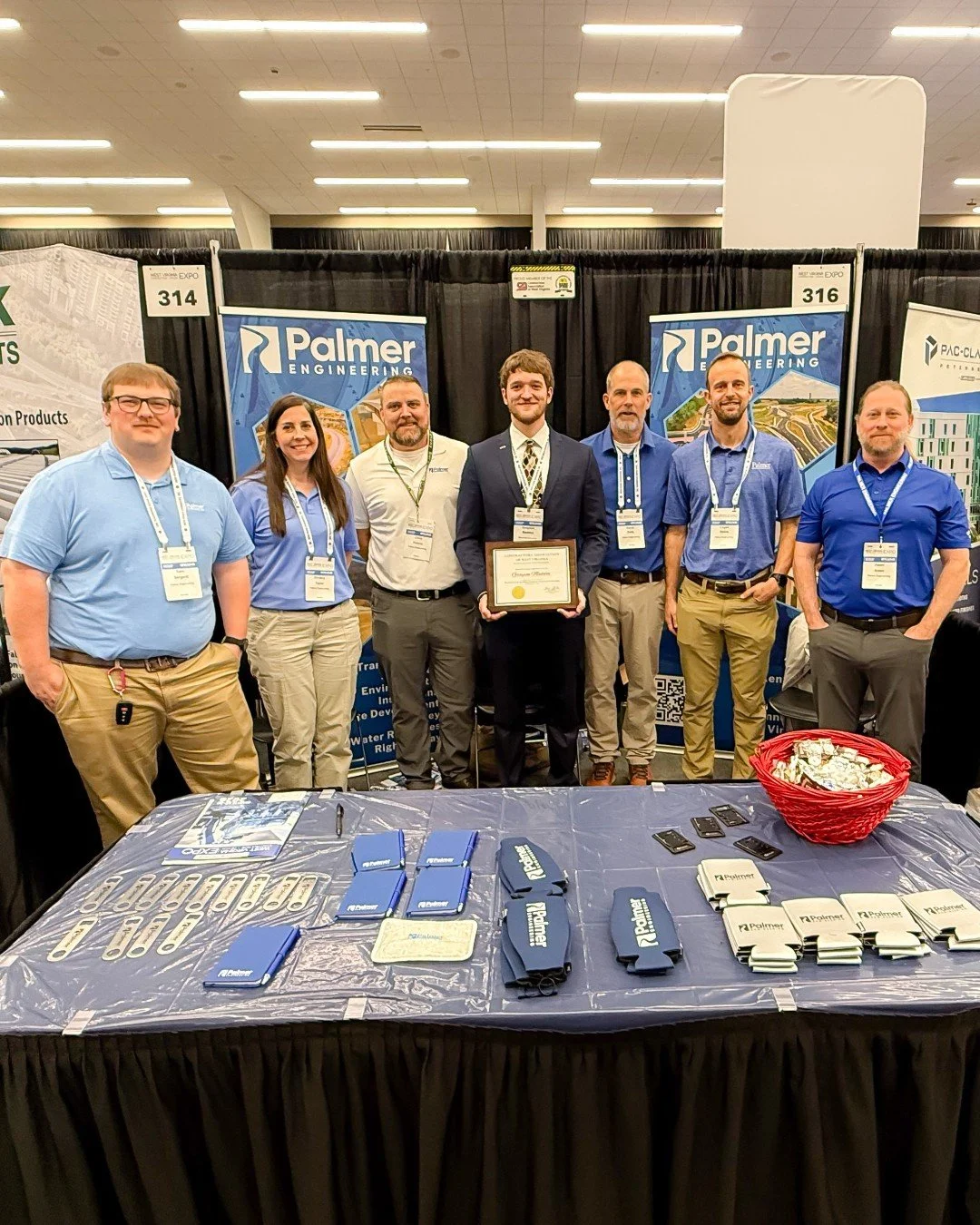 Congratulations to Grayson Maddox on being awarded the Ron &amp; Linda Spradling, Benchmark Construction Scholarship! Grayson is an intern in Palmer Engineering&rsquo;s Hurricane, West Virginia office and a student @marshallengineering. 

Grayson rec