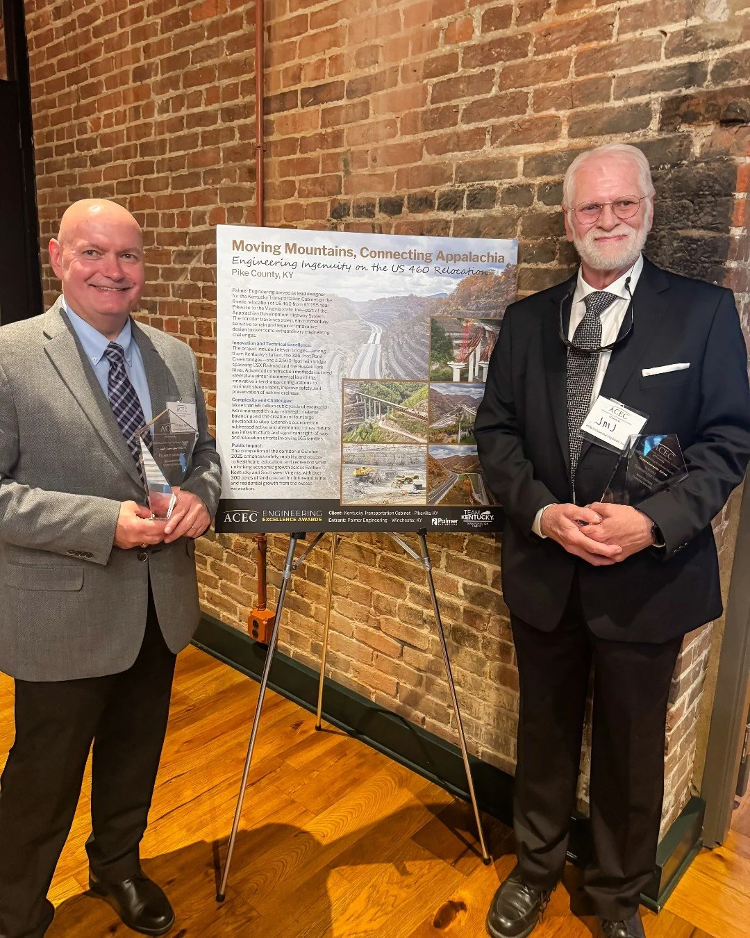 We&rsquo;re proud to receive the 2026 Grand Conceptor Award from ACEC-KY for &ldquo;Moving Mountains, Connecting Appalachia.&rdquo;

This recognition highlights our work as lead designer for @kytransportation on the US 460 relocation&mdash;one of the