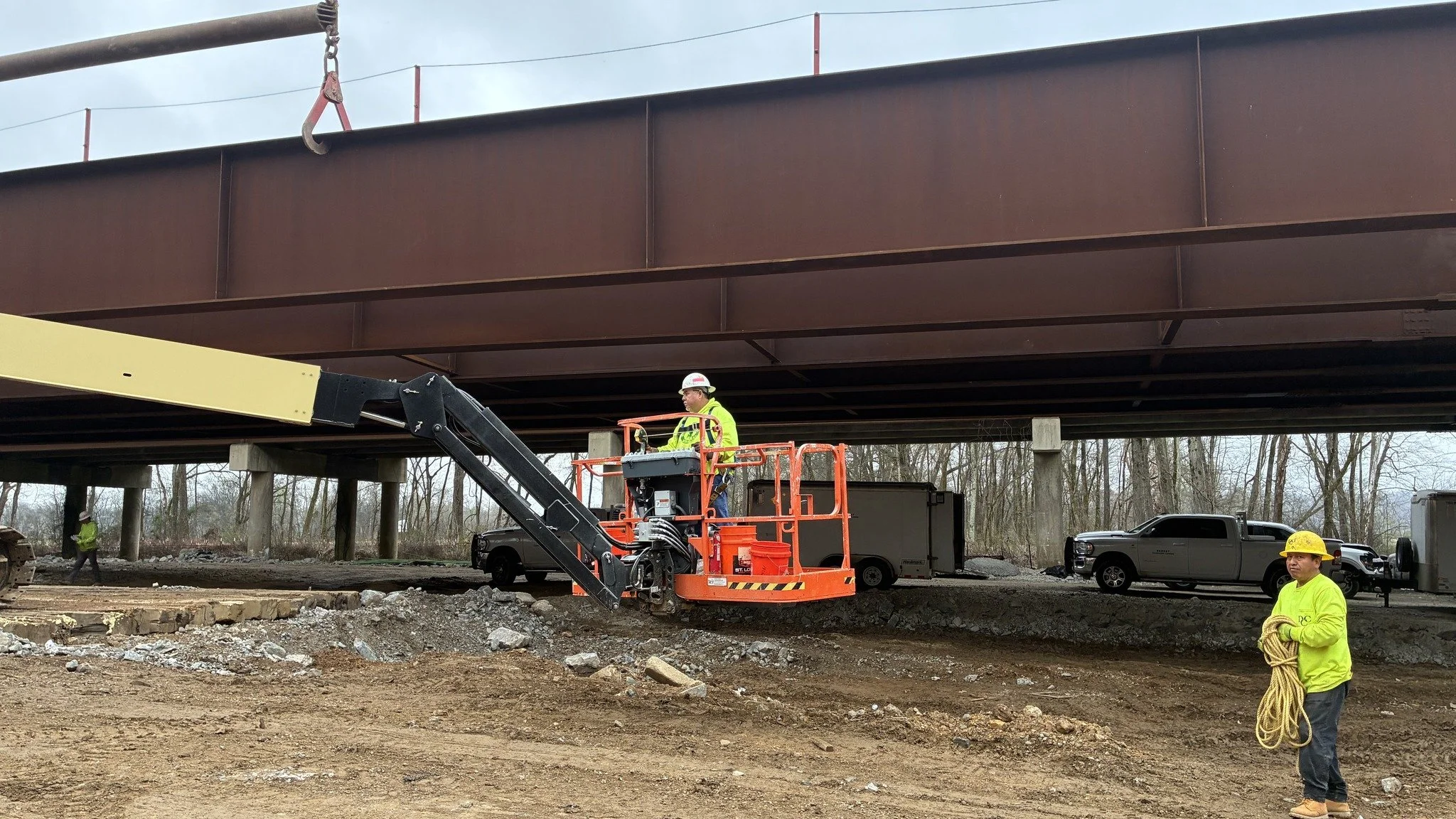 Progress Advances on I-40 Bridge Replacement Over the Buffalo River in Tennessee