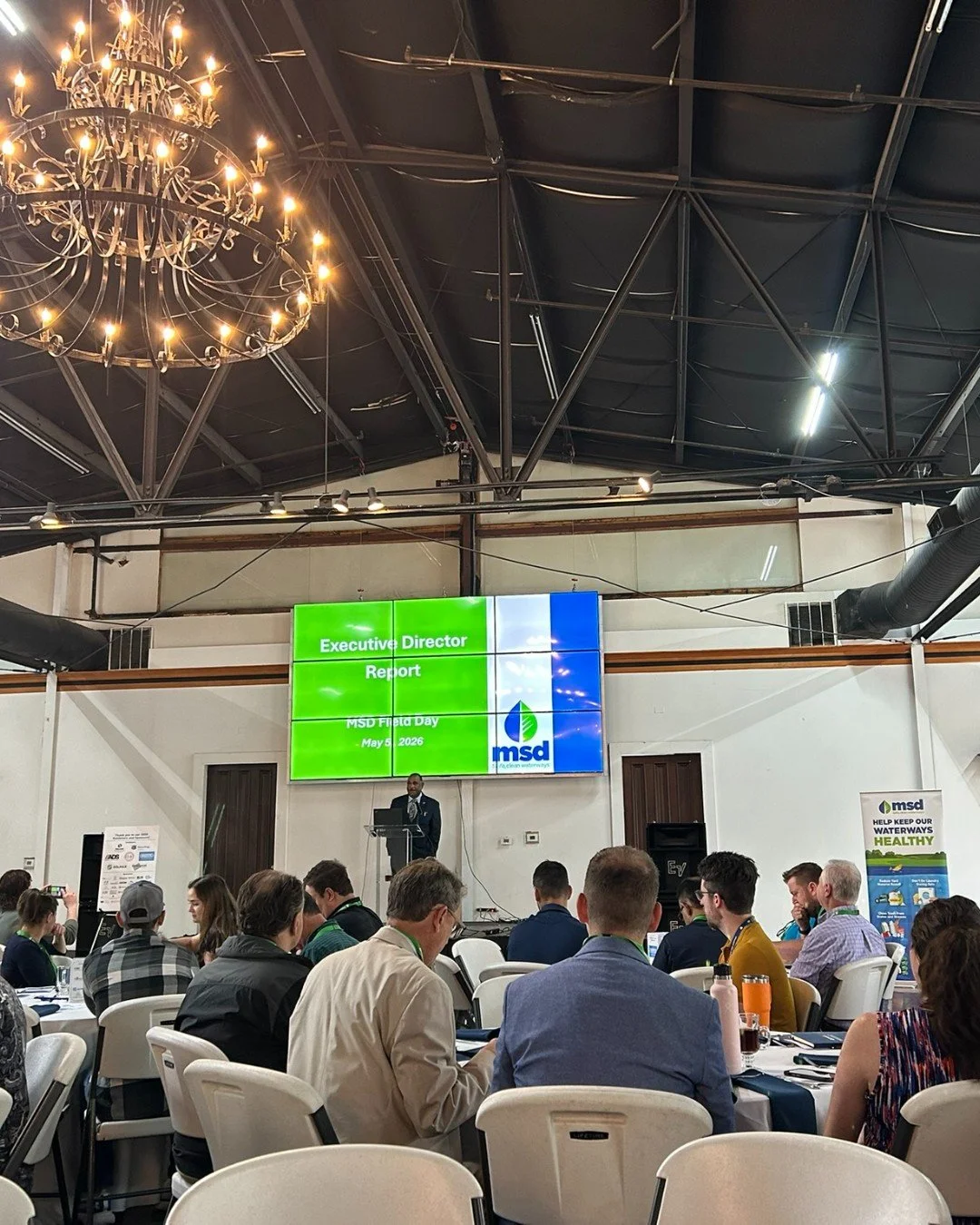 Earlier this week, Palmer Engineering team members David Lanham, John Pike, and Chris Mischel attended the @louisville.msd (Metropolitan Sewer District) Field Day at the Mellwood Art Center.

The event brings together engineers, contractors, develope
