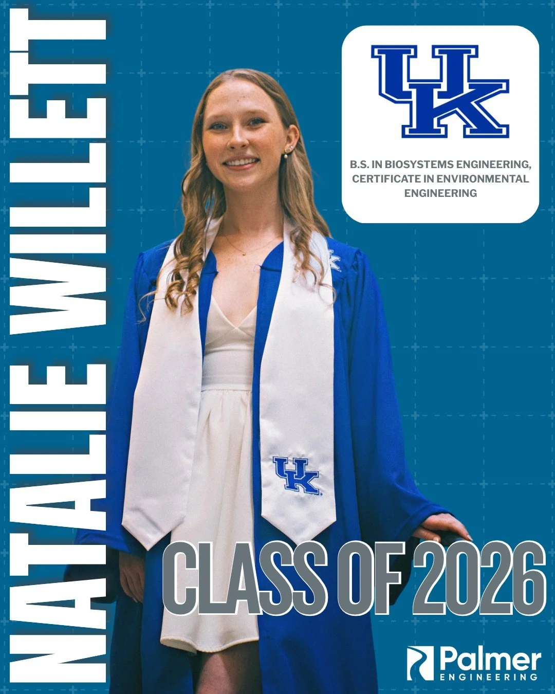 We&rsquo;re excited to start highlighting our interns who recently graduated from college! 🎓

First up is Natalie Willett who graduated from@uky_bae! After spending the past three years interning in our Lexington office, Natalie will now be joining 