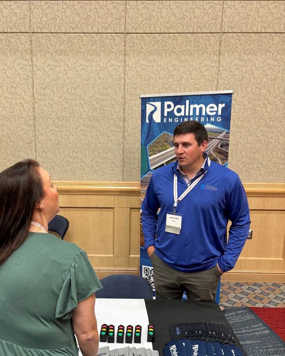 Brian Lee, Logan Colbert, and Scott Wilson from Palmer&rsquo;s Nashville office attended the 2026 ACEC-TDOT Partnering Conference earlier this week in Chattanooga, Tennessee, where Palmer was also proud to serve as a sponsor.

The conference brought 