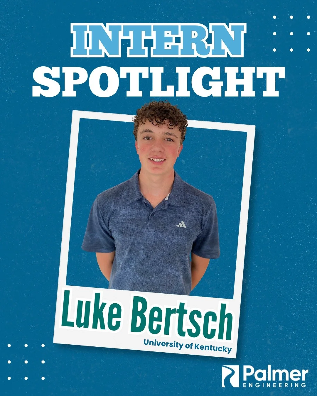 We&rsquo;re excited to welcome a new group of summer interns and introduce them over the next few weeks!

First up is Luke Bertsch! Luke attends the @ukyengineering and will be working with our transportation team in the Northern Kentucky office this