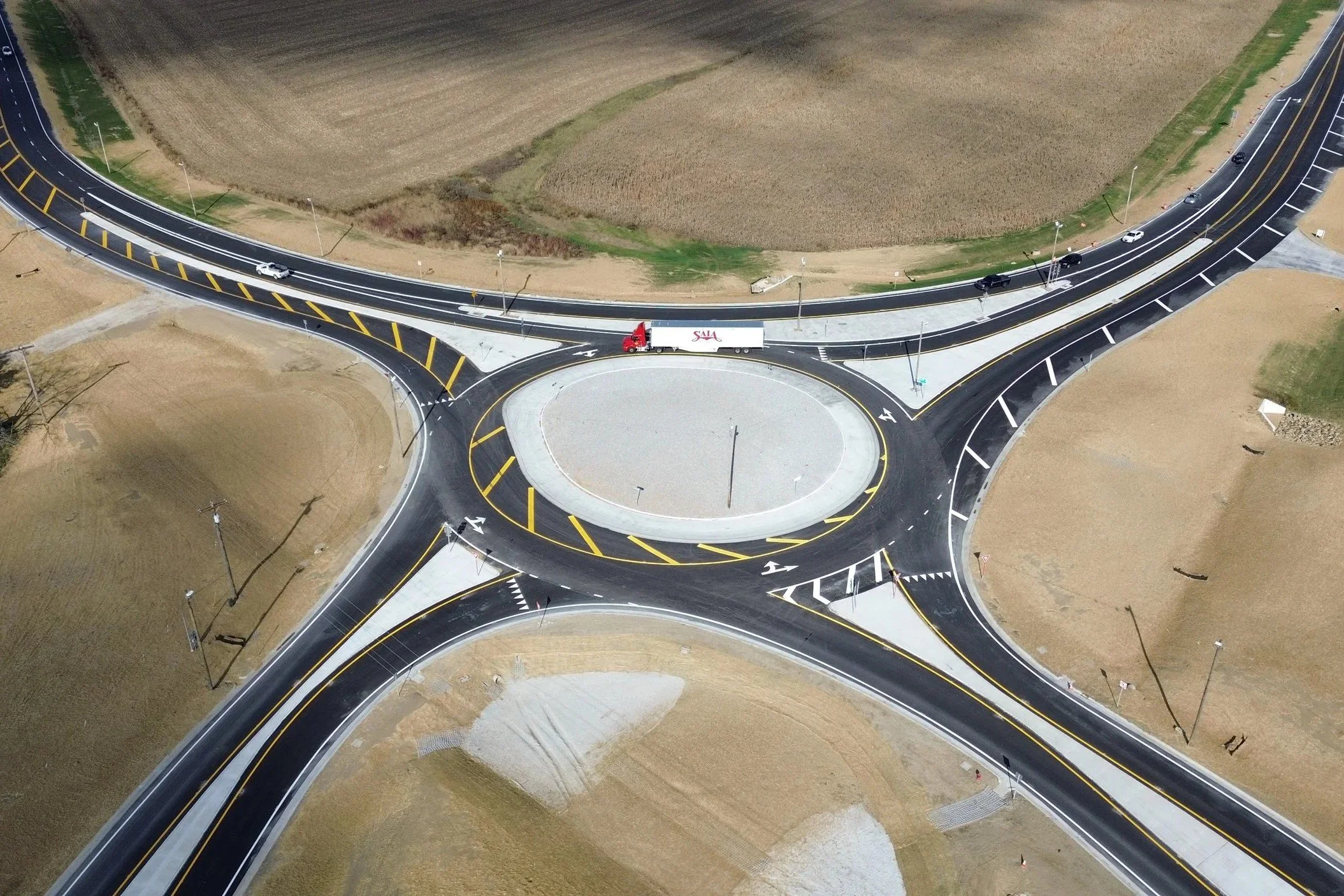 SR 435 &amp; SR 729 Roundabout