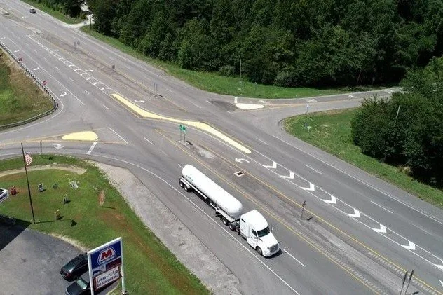 US 25E &amp; KY 233 Intersection