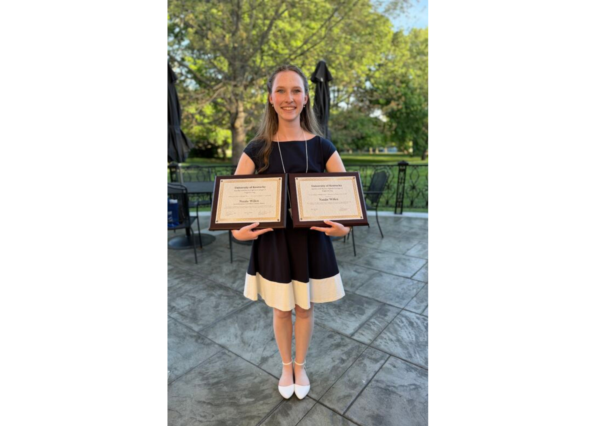 Palmer Intern, Natalie Willett, Earns Top Biosystems Engineering Honors