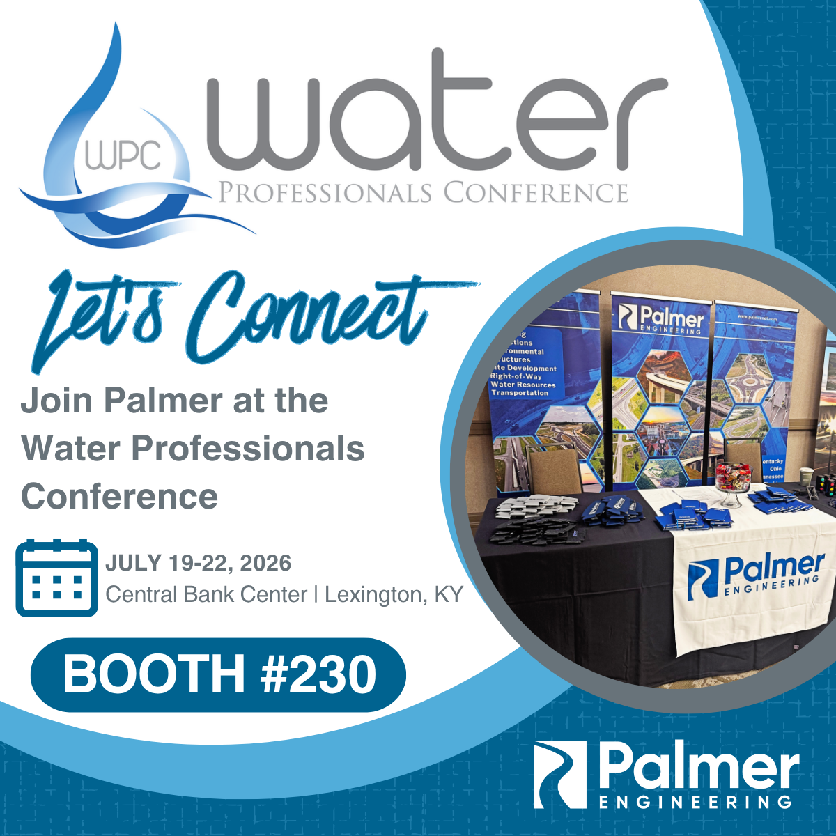 Palmer Engineering to Exhibit at the 2026 Water Professionals Conference