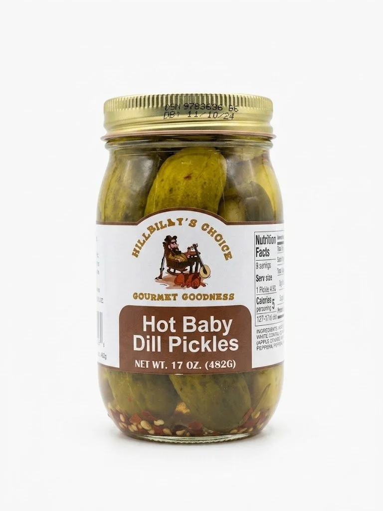 Hot Baby Dill Pickles