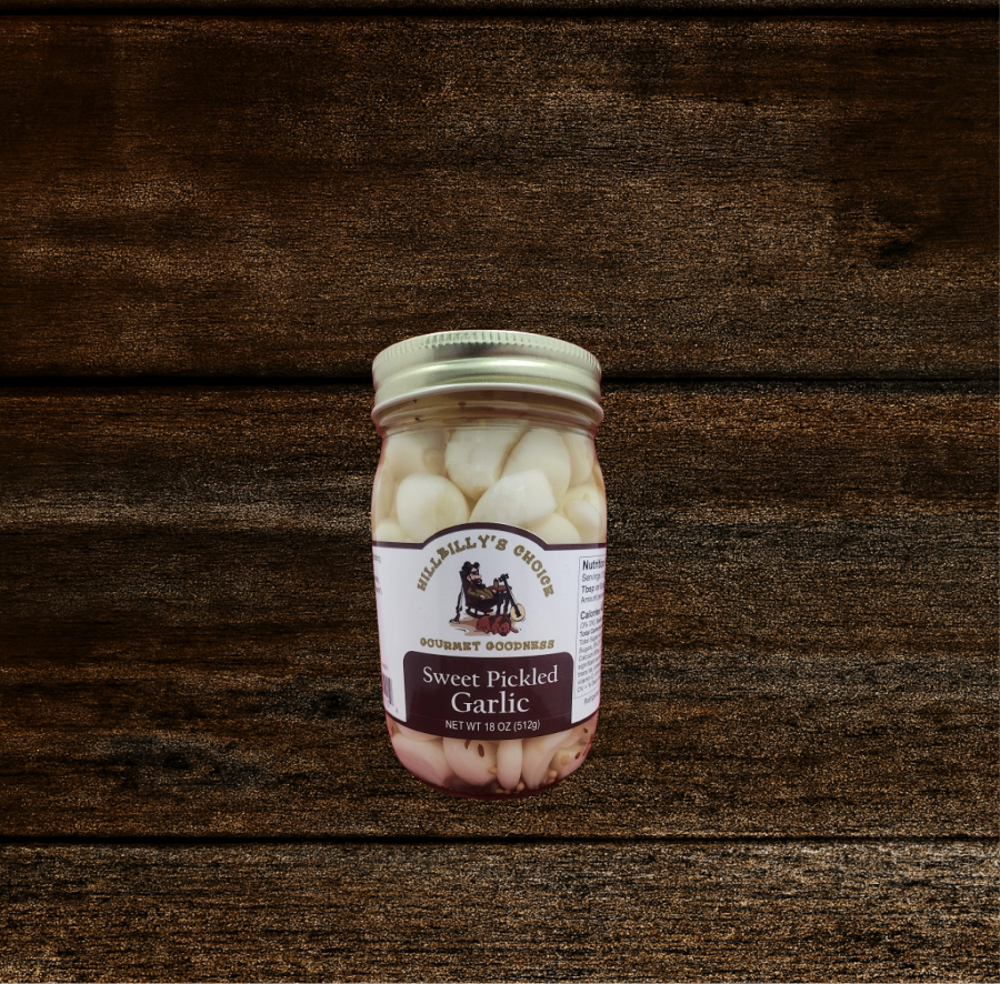 Sweet Pickled Garlic 16 oz