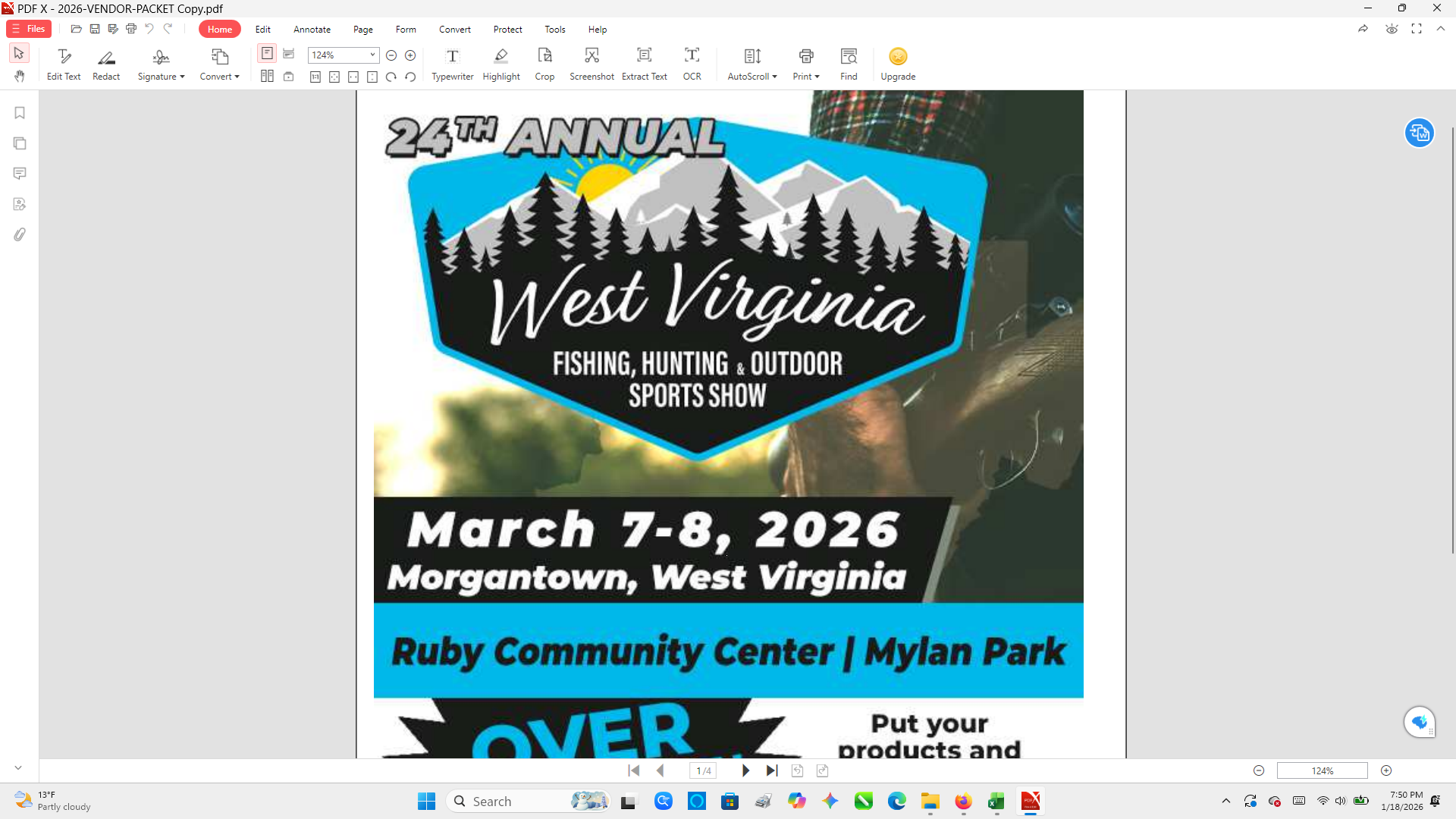 West Virginia Fishing &amp; Hunting show 