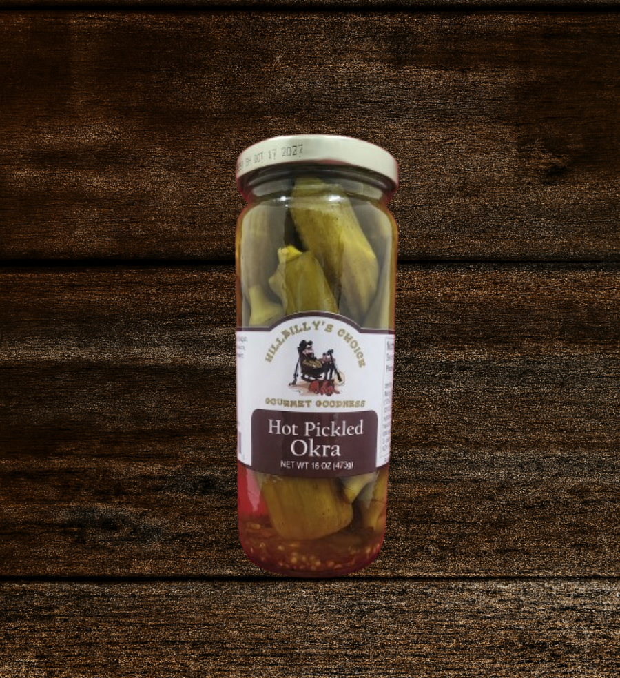Hot Pickled Okra