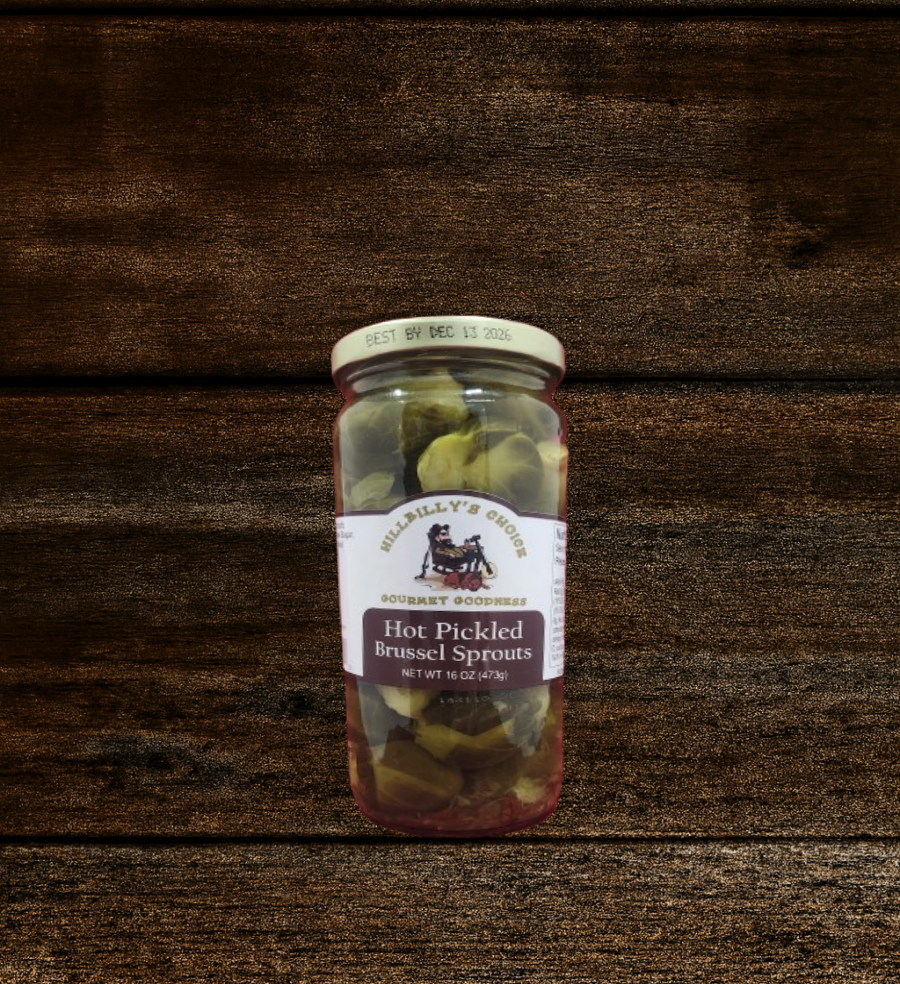 Hot Pickled Brussels Sprouts