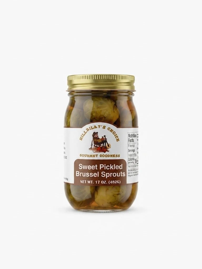 Sweet Pickled Brussels Sprouts