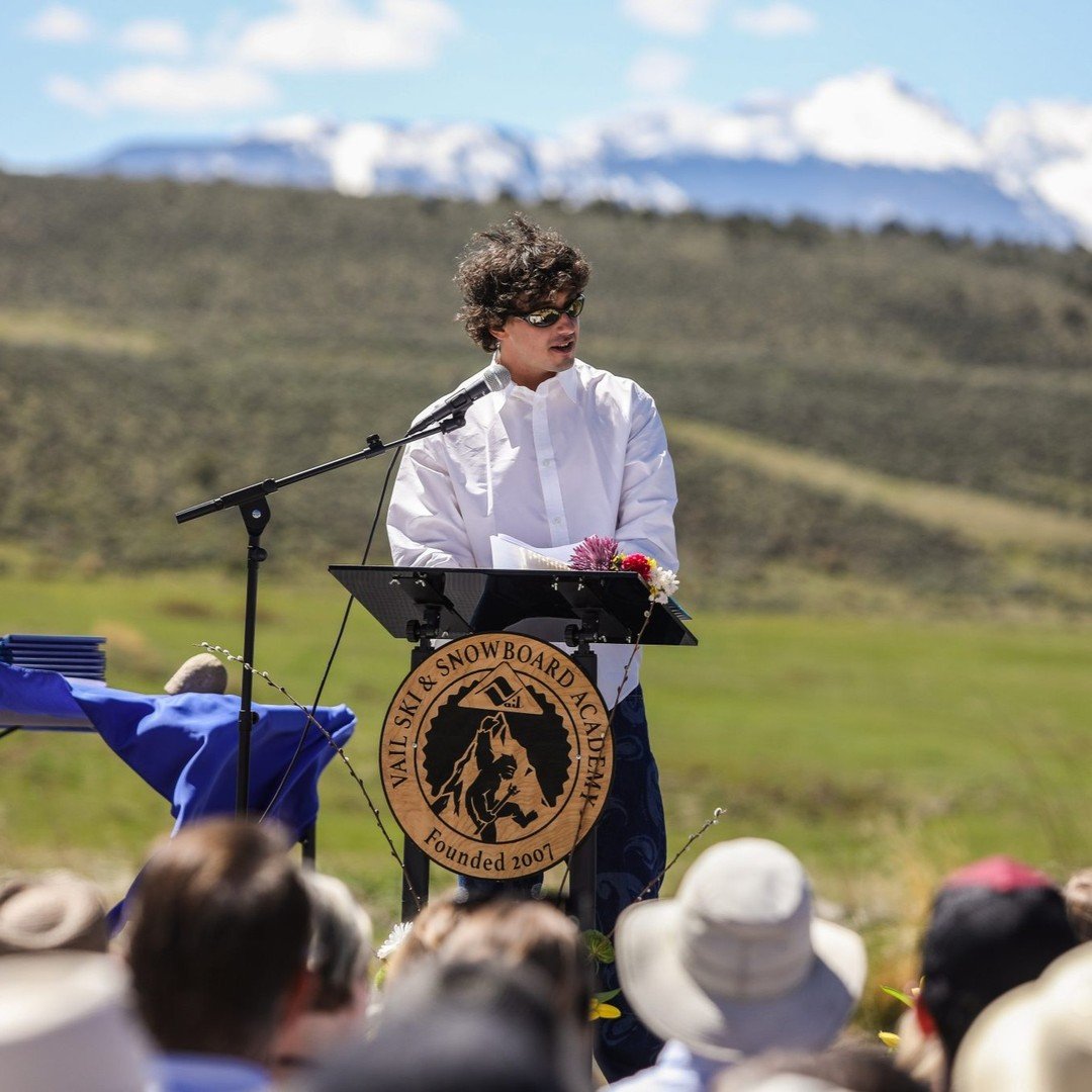 [Congratulations!] Thirty new graduates. Stoked, McMorris was there to help us send them off!