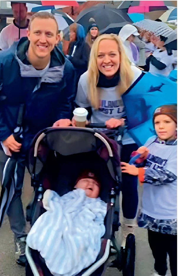 Laps for Landon fundraiser for COL4A1 Gould Syndrome Funds