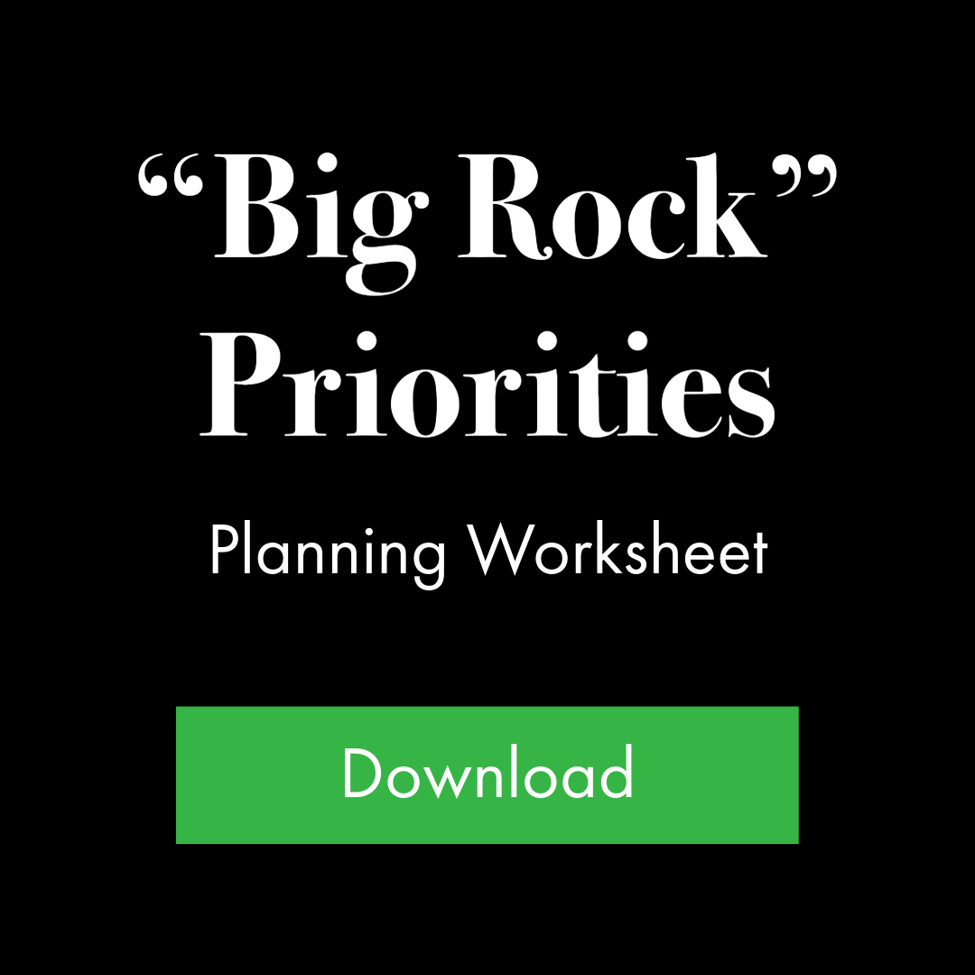 Click to download a free marketing priorities worksheet