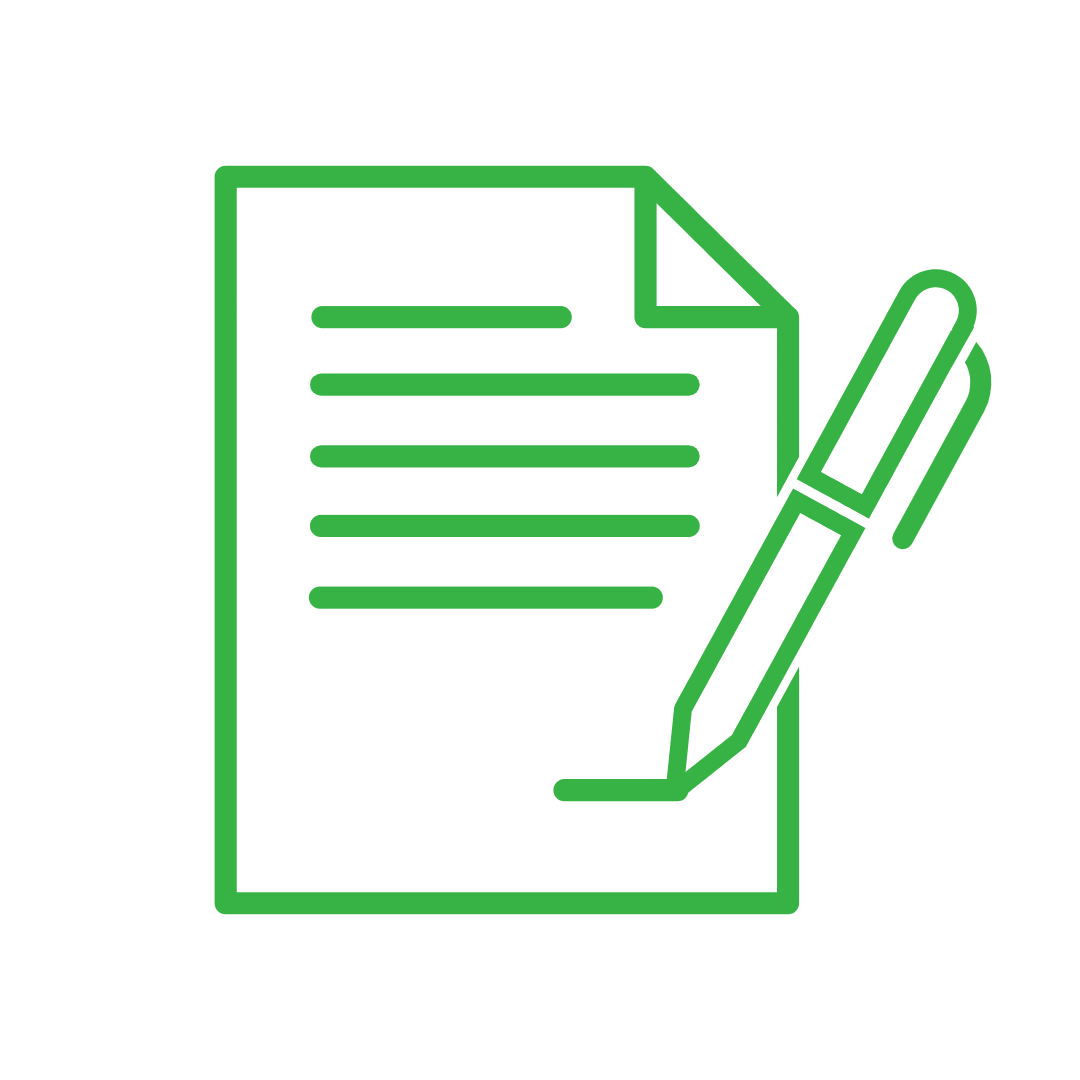 Professional Services industry icon and subpage link