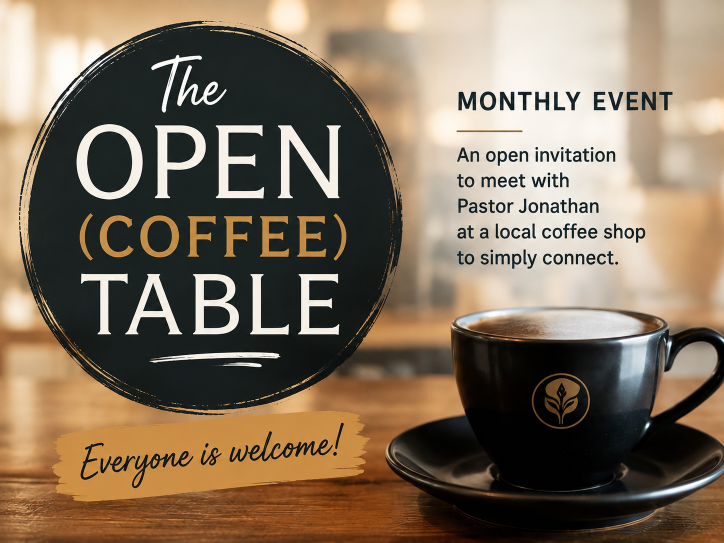 The Open (Coffee) Table