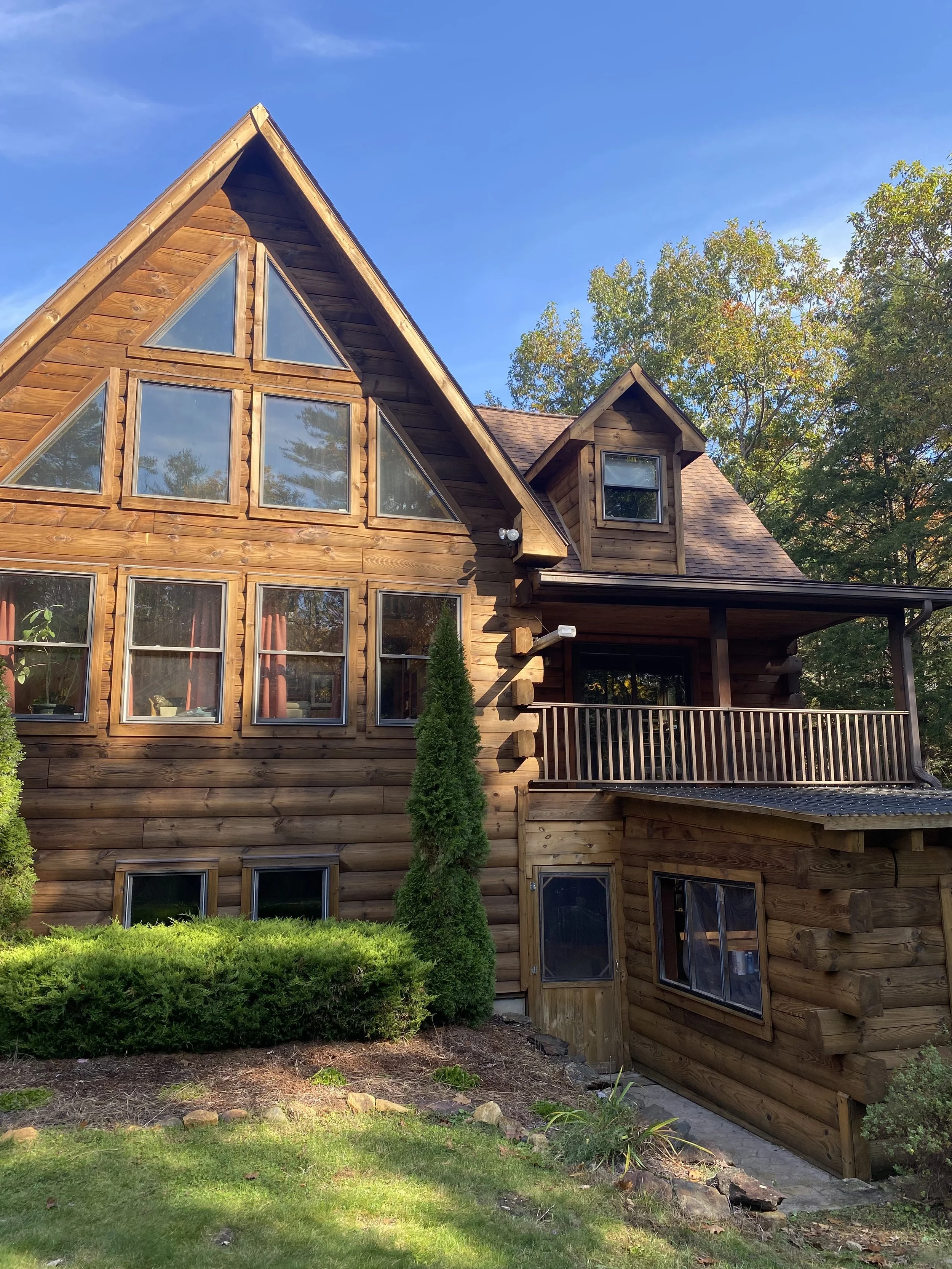 Restoring Natural Beauty: Specialty Log Home Project in Mont Vernon, NH