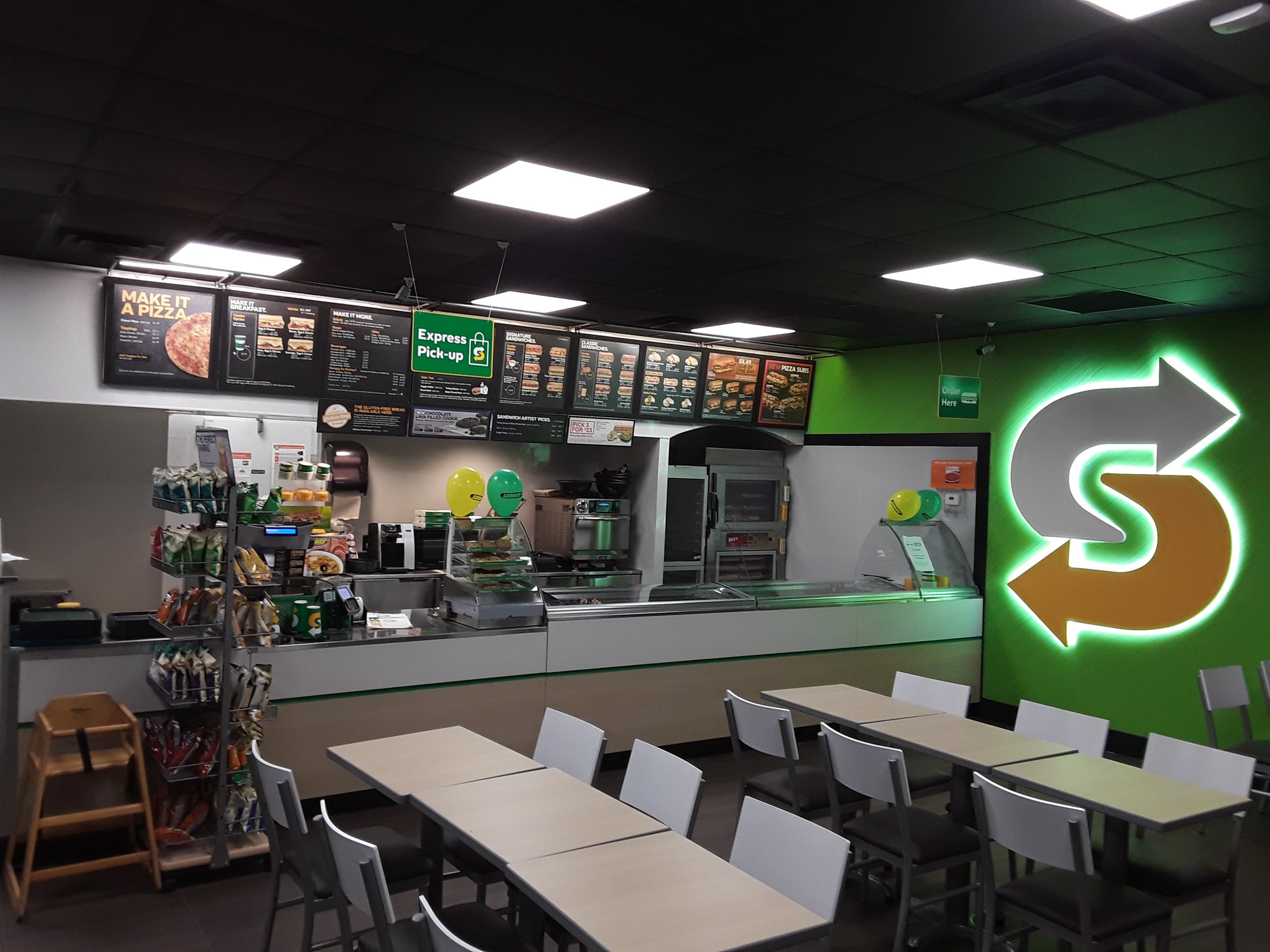 Commercial Subway Renovation We Had Completed. 1 Week timeline.