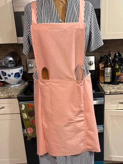 ADVANCE BEGINNER SEWING- CROSS BACK APRONS