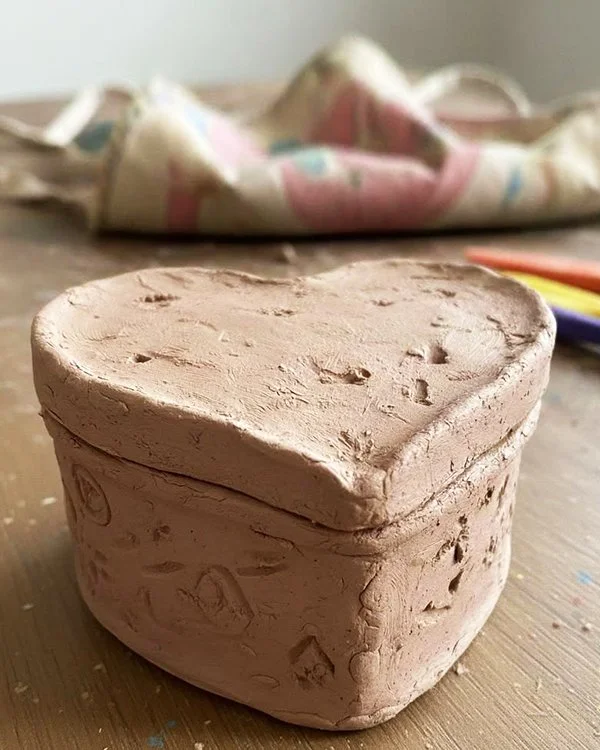 FAMILY CLAY: PALENTINES HEART BOXES