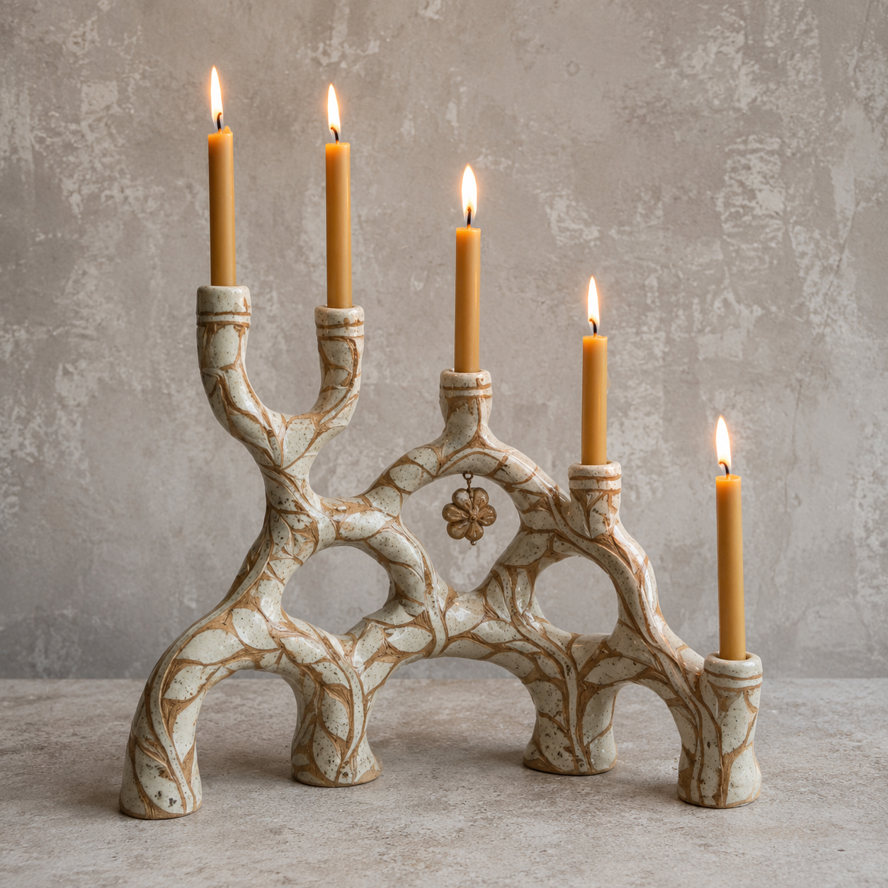 HANDBUILT CANDELABRAS & CENTERPIECES