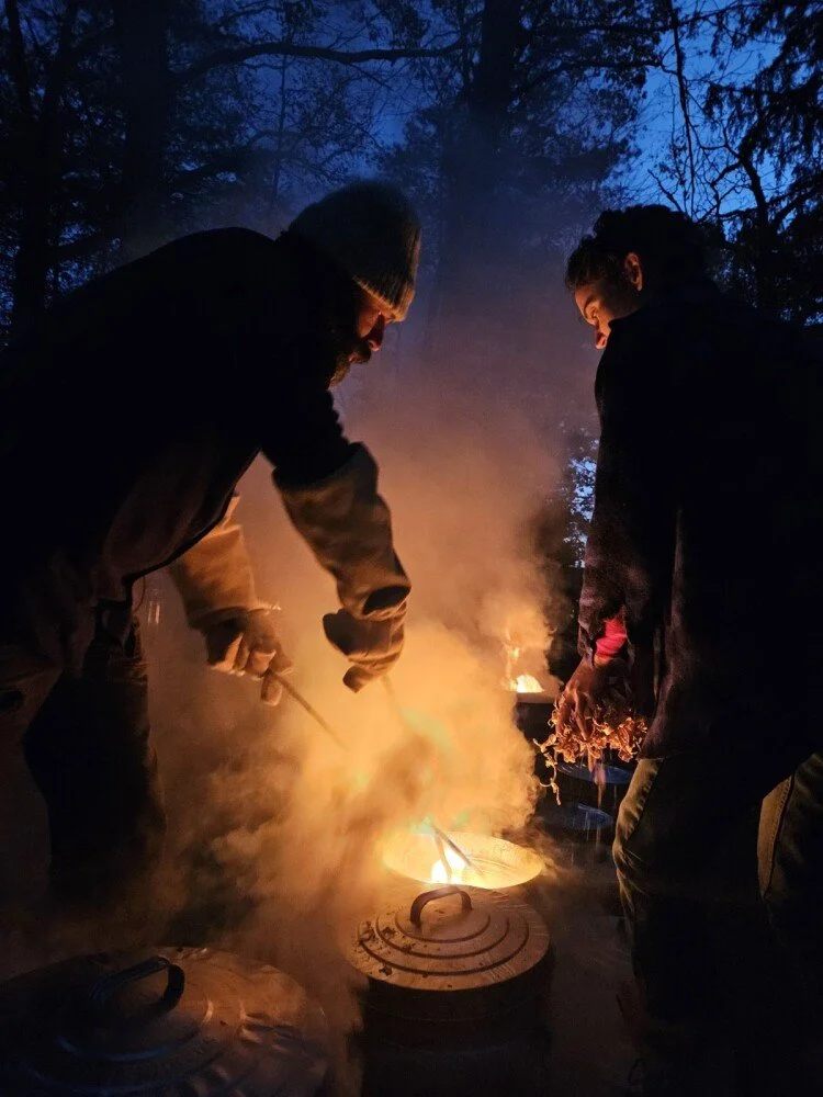 RAKU WORKSHOP WITH THE NEWBURGH POTTERY