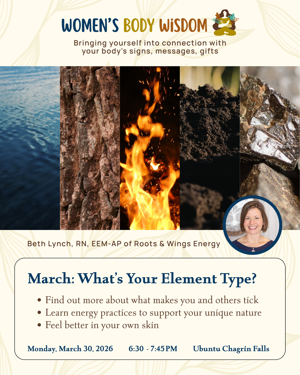 Women’s Body Wisdom — What is Your Element Type?