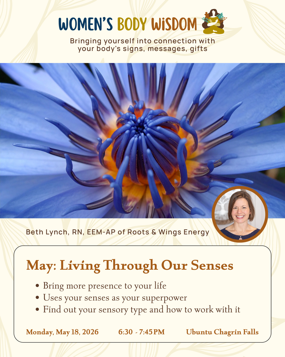 Women’s Body Wisdom — Your Senses